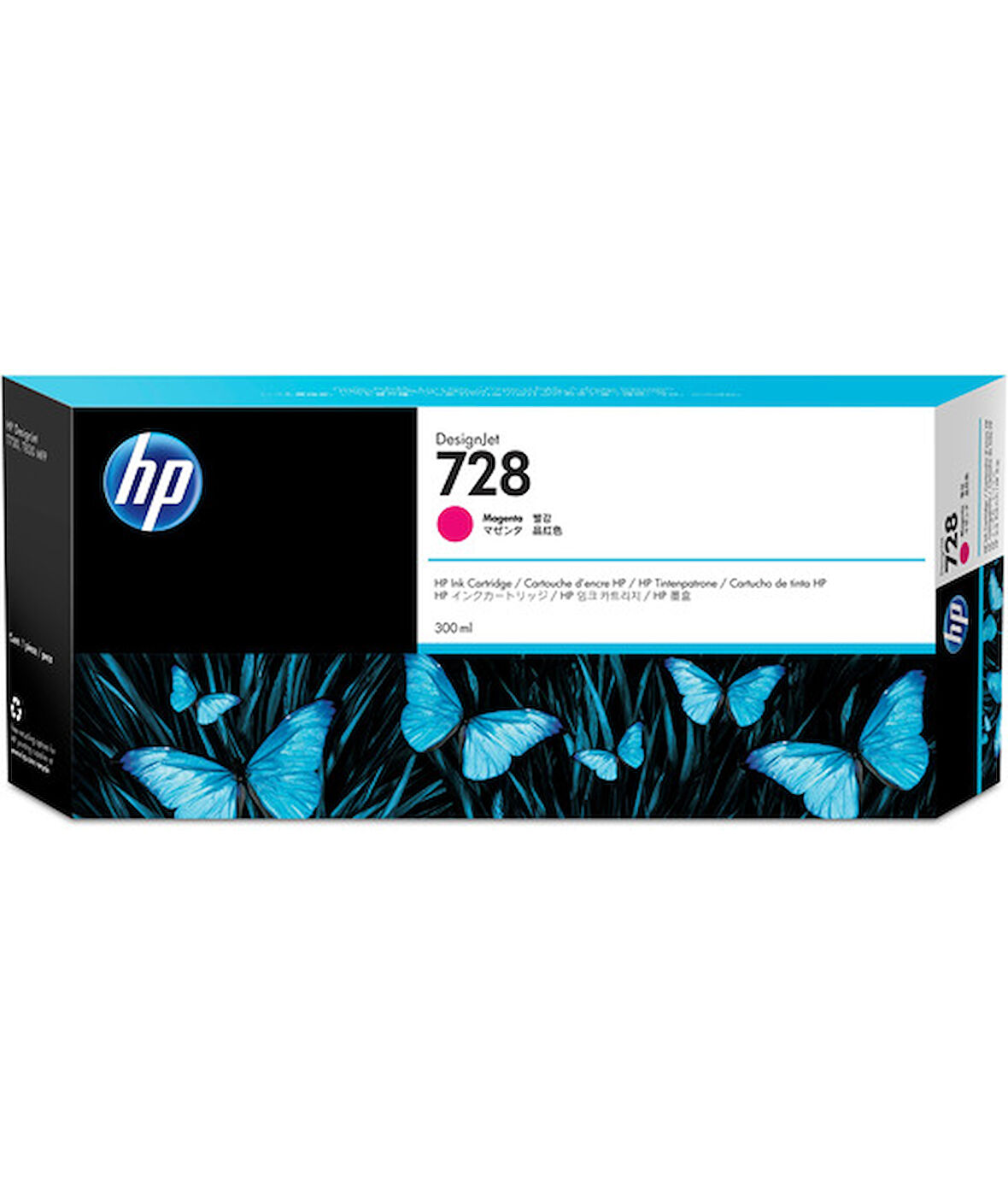 HP F9K16A Magenta Mürekkep Kartuş (728)