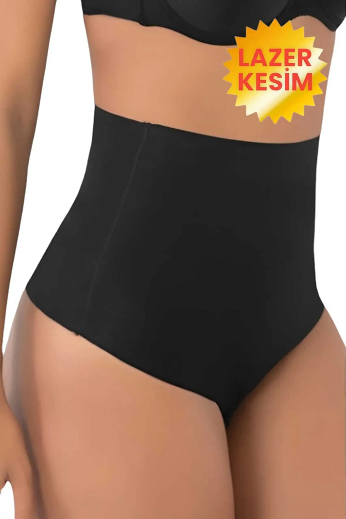 Uniquetrenders Uniquetrenders Kadın Lazer Kesim İnceltici ve Toparlayıcı String Korse