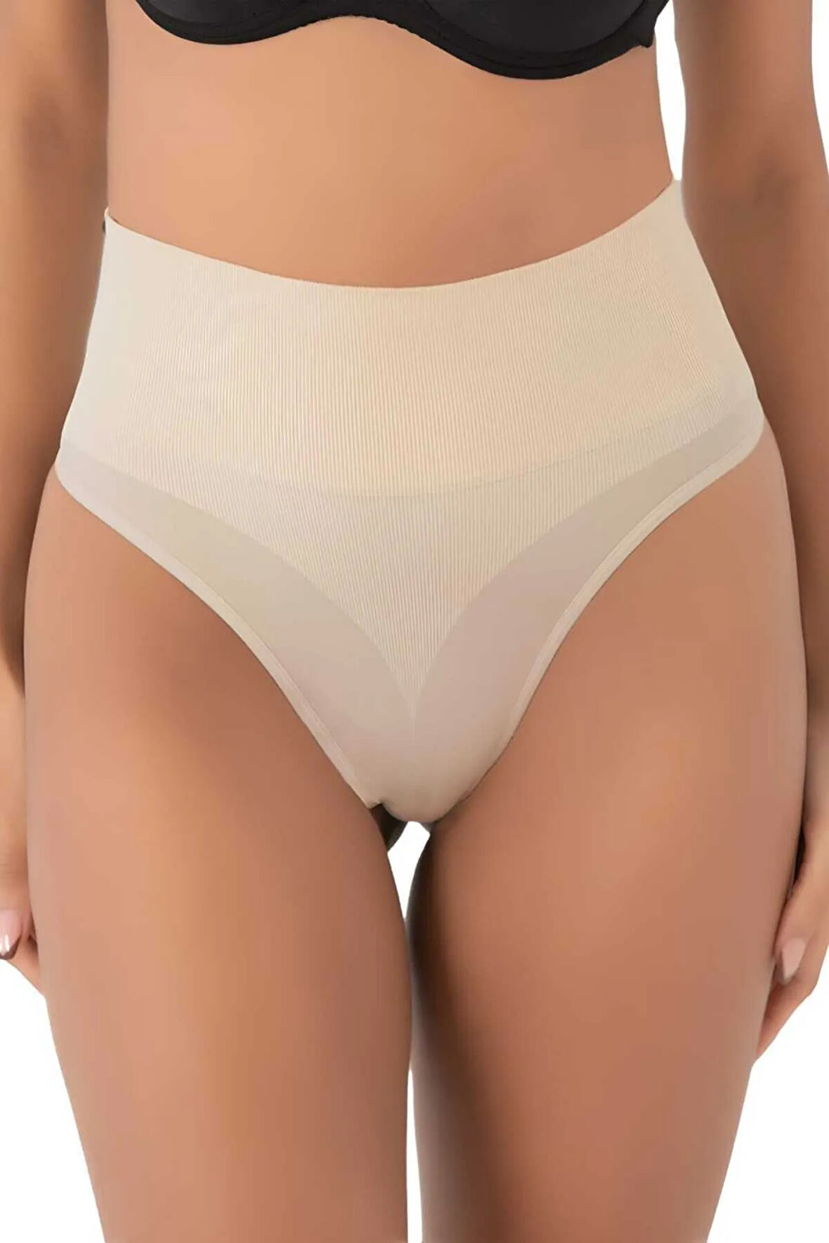Uniquetrenders Kadın Dikişsiz Alt Karın Toparlayıcı String Külot Korse