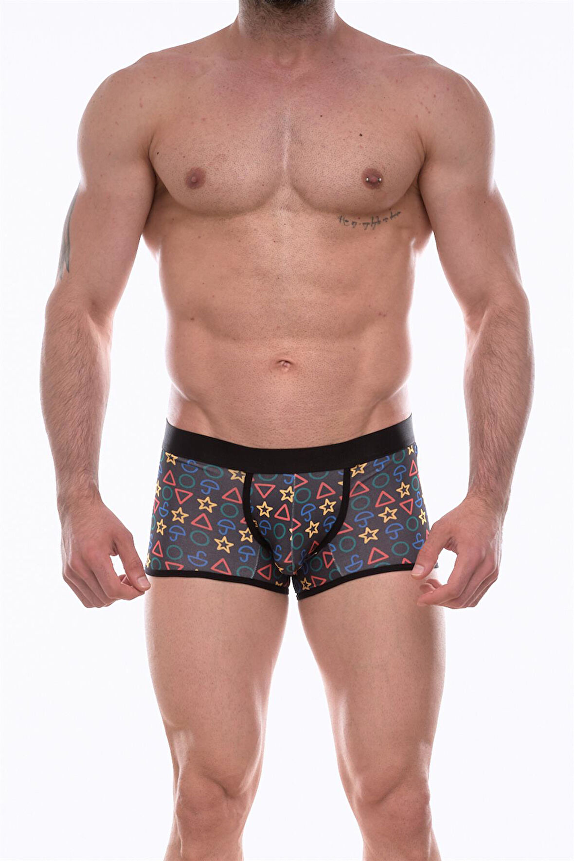 Don Moris Erkek Desenli Mini Boxer