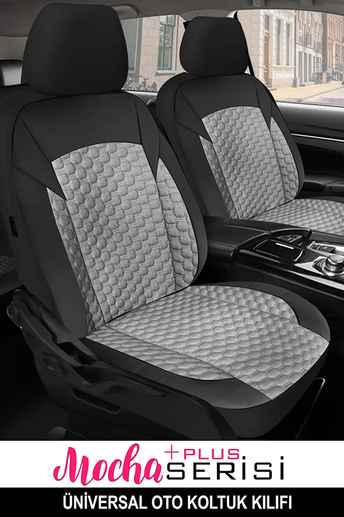 Volkswagen Golf 1.0 Tsi Bmt 110 Midline Plus Dsg 2017 UYUMLU  OTO KOLTUK KILIFI GRİ