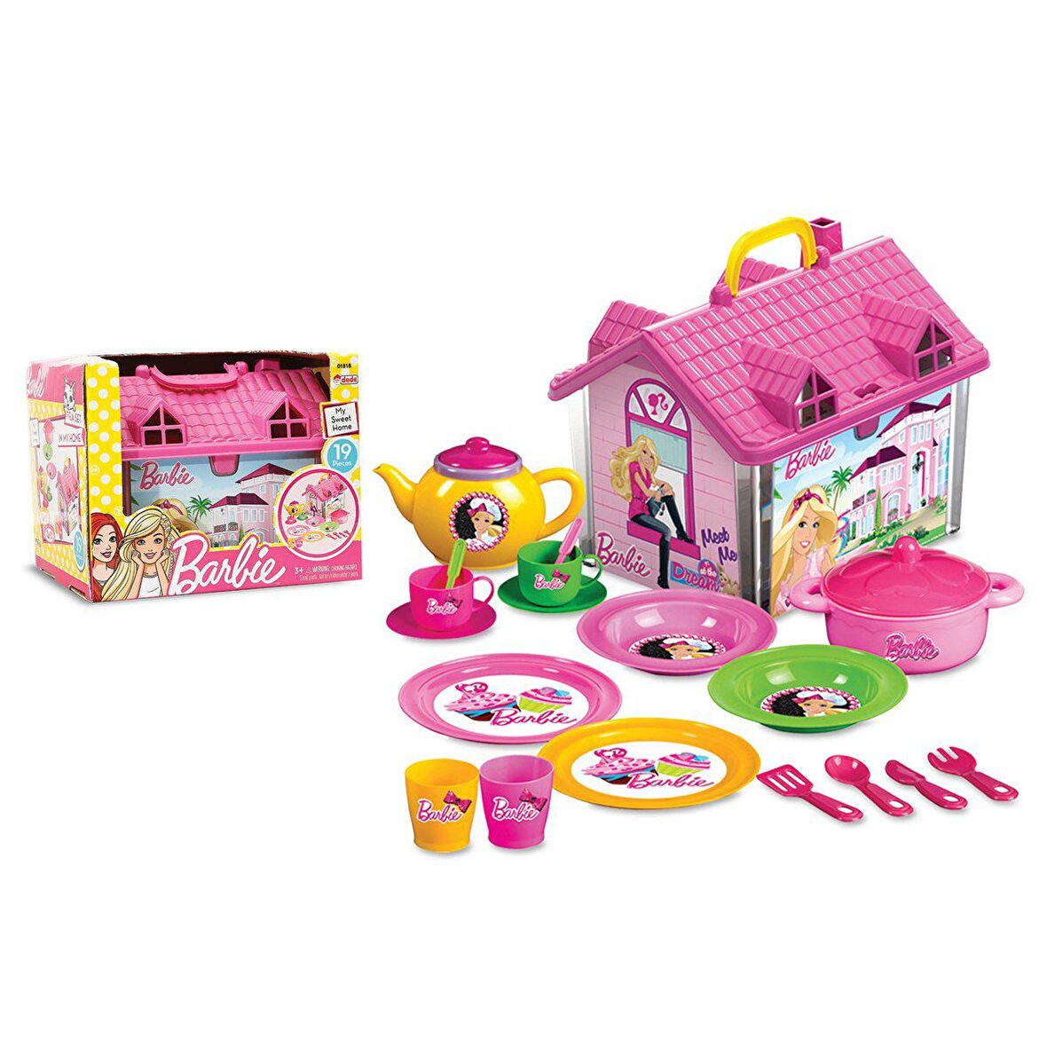 FABBATOYS Barbie Ev Çay Seti