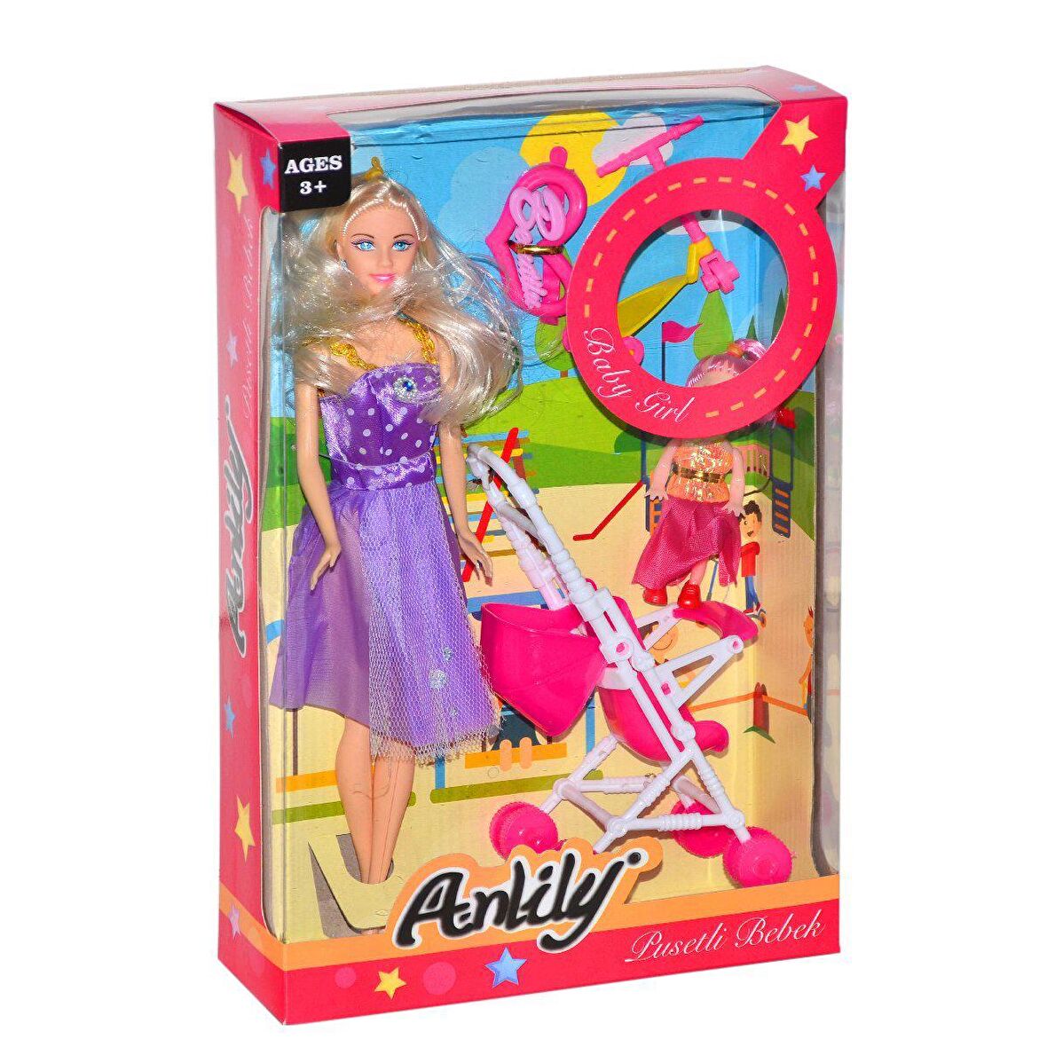 FABBATOYS Anlily Pusetli Bebek / +3 yaş