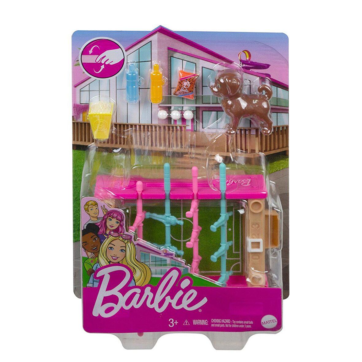 FABBATOYS GRG75 Barbie'nin Ev Dekorasyonu Oyun Setleri / Asorti Seçilemez.