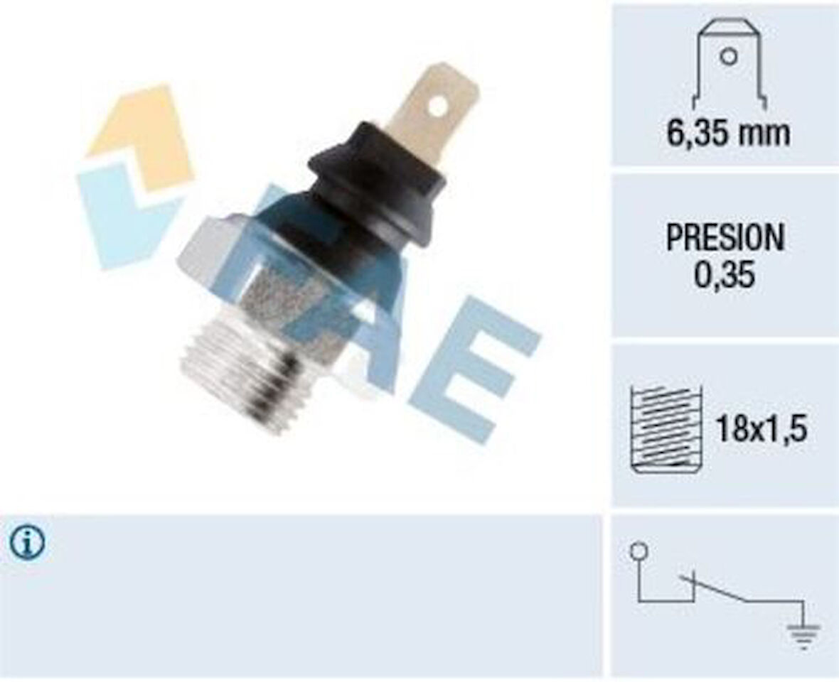 FAE 11620 Yağ Müşürü Renault 9 Renault 11 Volvo Em 7700717982