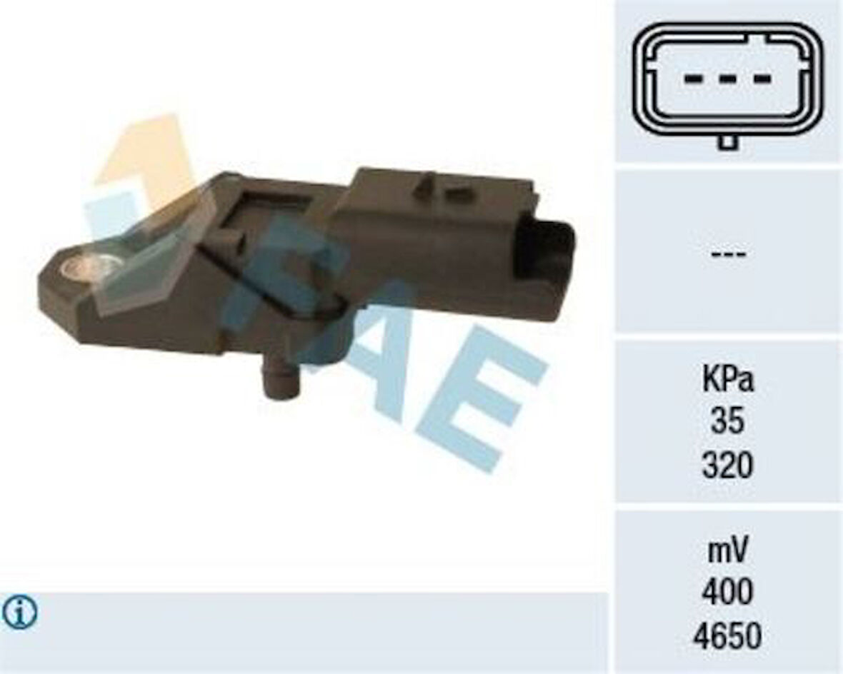 FAE 15107 Gaz Kelebek Sensörü Fiesta 11-B Ma13-Courırer 13-Euro C5 Citroen C6 2.2 HDI C5 2.2 HDI AV2Q12T551AA