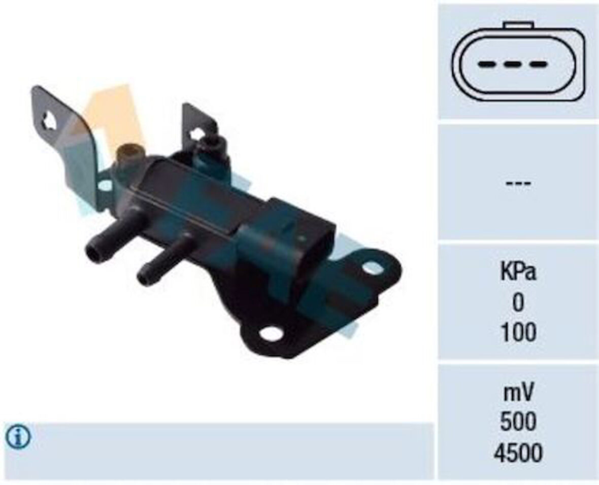 FAE 16114 Egsoz Basınç Sensörü Captiva C139 25182883