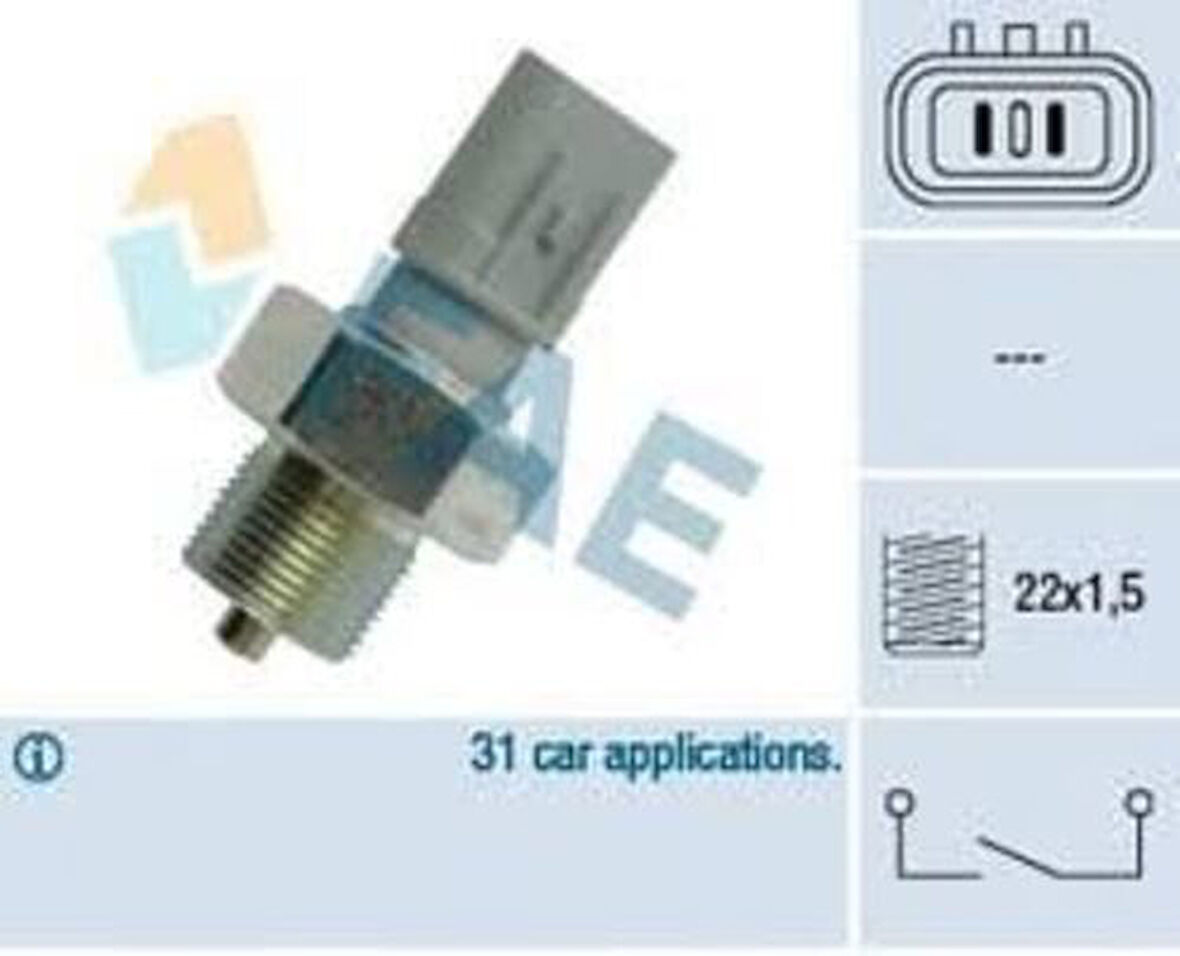 FAE 40896 Geri Vites Müşürü Accent Era I30 Ceed Cerato Rio 1.4 1.6 Benzinli 2005-1.5 CRDI 2005- 4386923000
