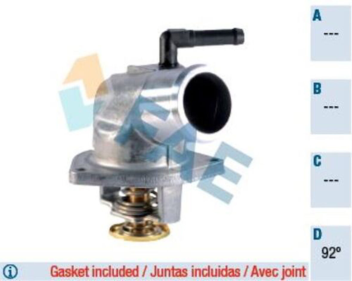 FAE 5321692 Termostat Astra G Zafira A Tigra A Corsa B X16Xe X14Xe 1338331