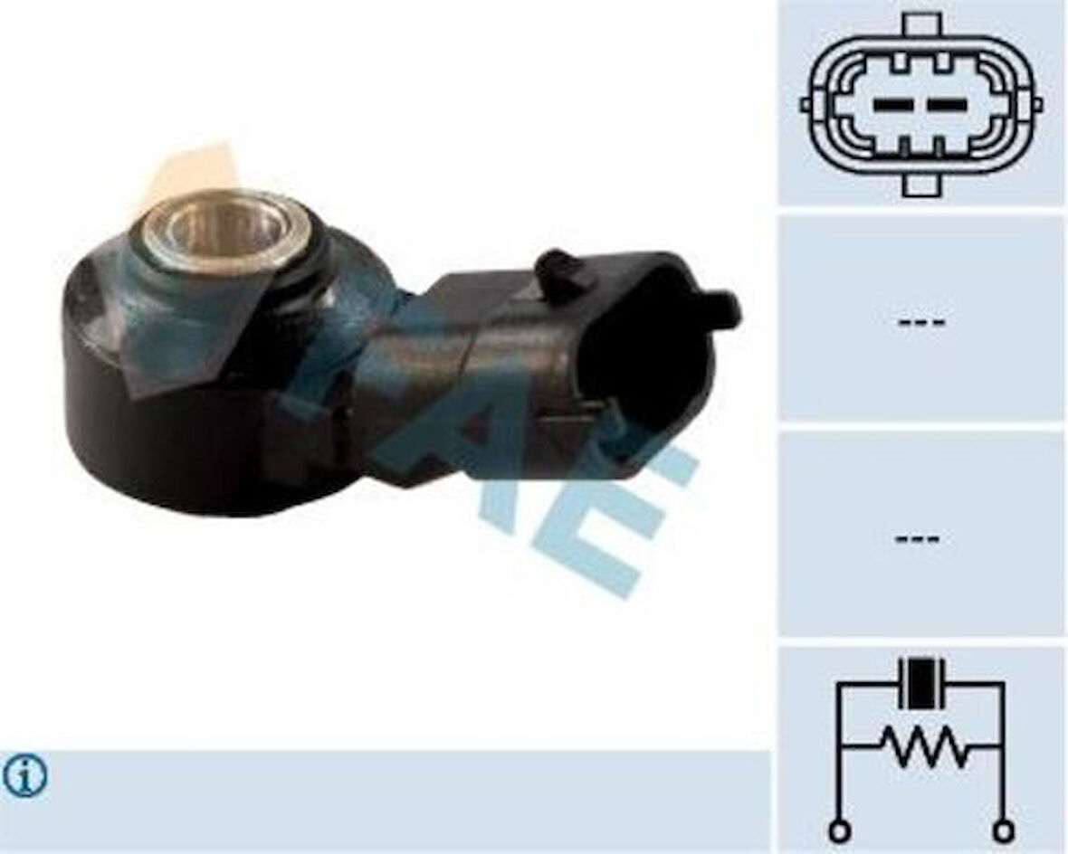 FAE 60104 Vuruntu Sensörü Opel Astra H Alfa Romeo 156 159 Giulietta GTV Mito Spider 1.4 1.4 Tb 1.6 1.9 2.1 55187820
