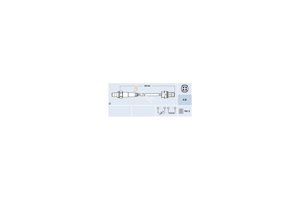 Fae 77243 Oksijen Sensöru Bmw E38-39-46-60-61-65-66-X3-X5-Z3-Z4 E85 M52-M54-M62 01-06