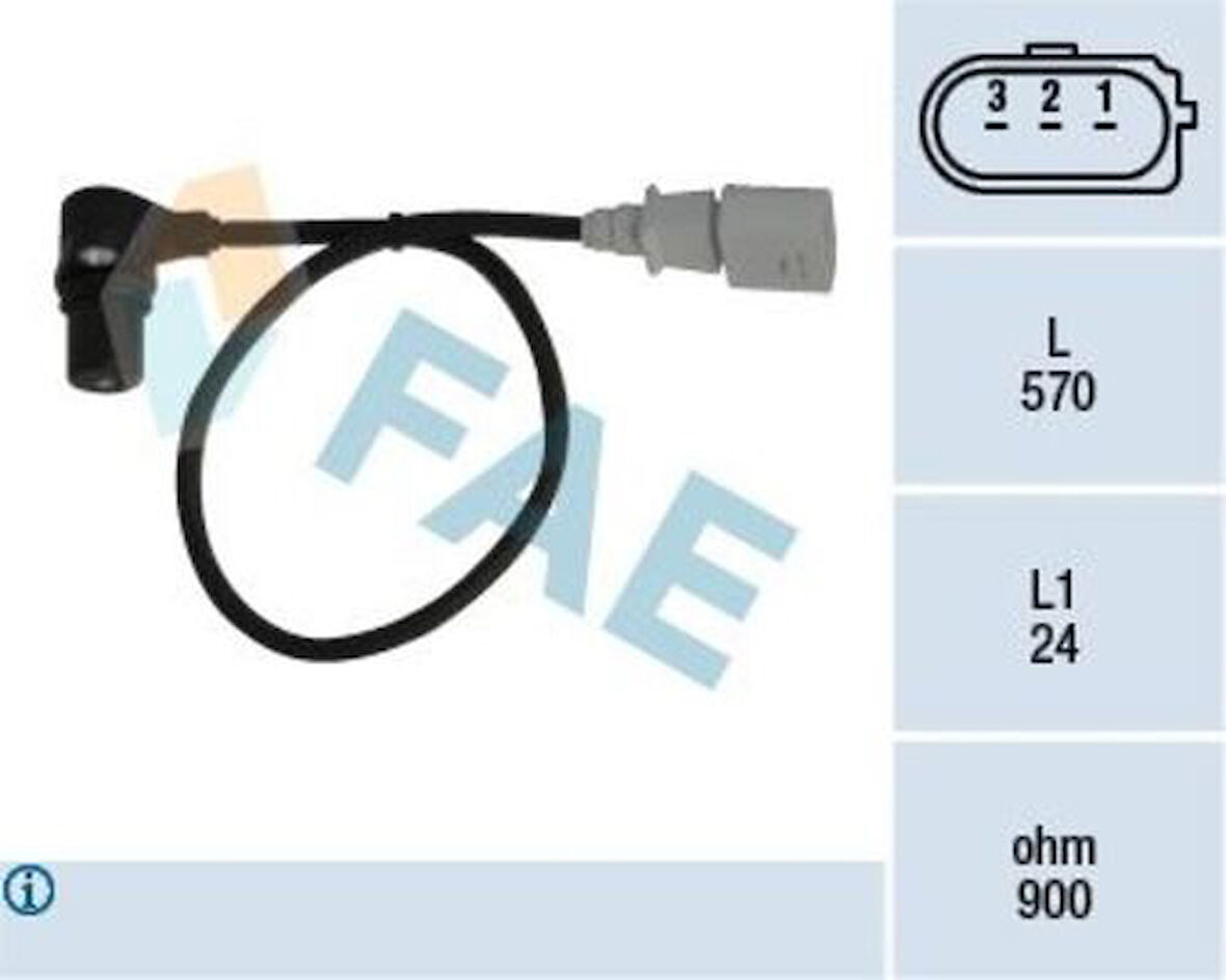 FAE 79056 Krank Mil Pozisyon Sensörü Passat Bora A3 A4 A6 A8 Toledo Golf IV 1.6 97-AKL AEH APP AGN 06A906433C