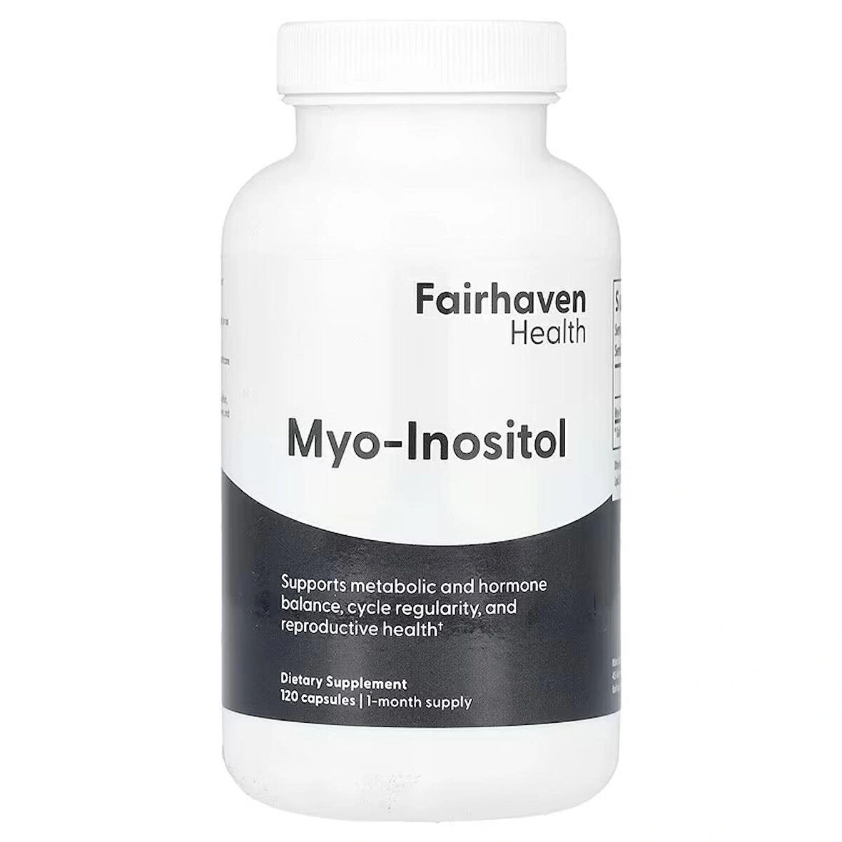Fairhaven Health, Myo-Inositol, 2,000 mg, 120 Caps