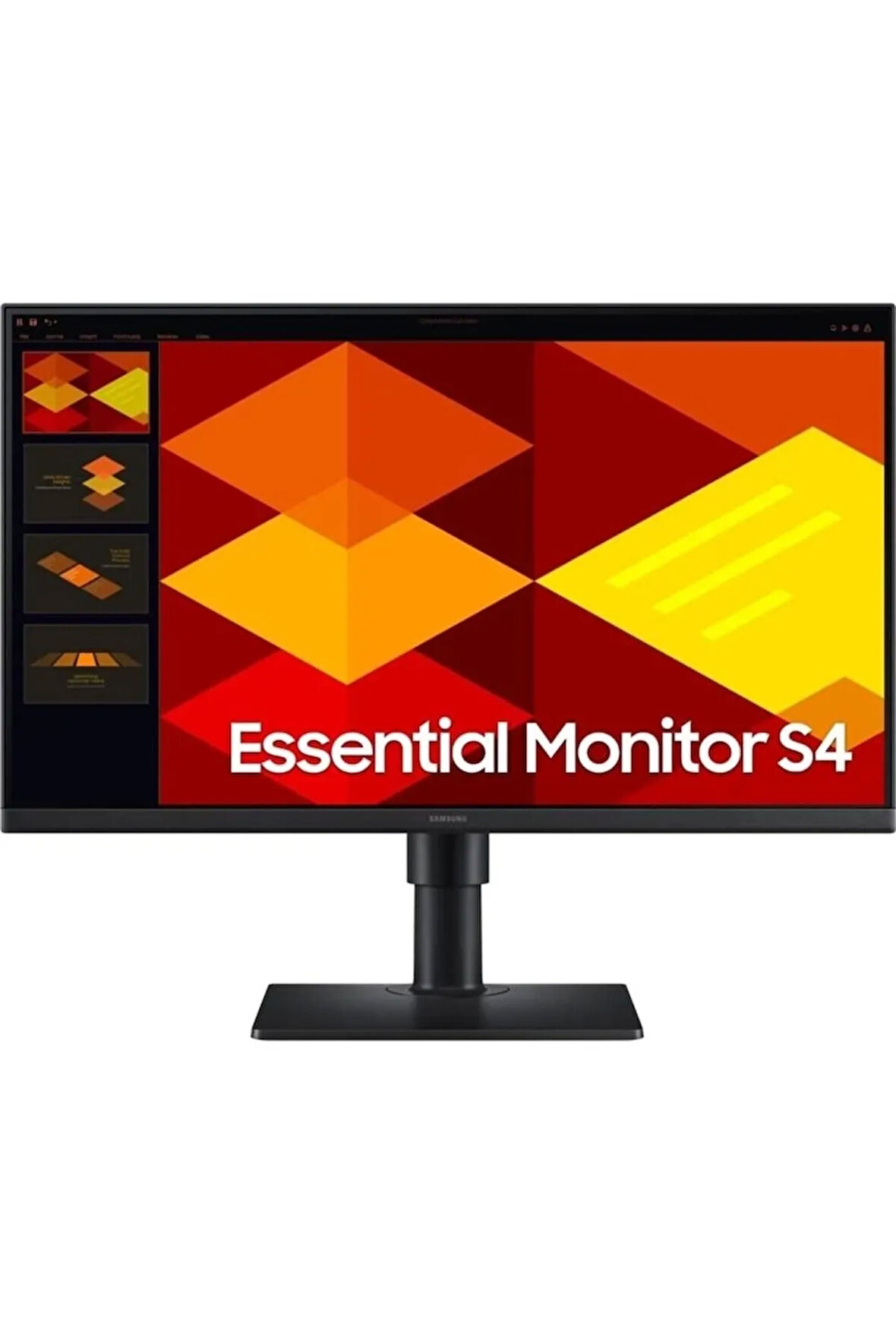 24” Essential S4 LS24D400GAUXUF 5ms 100hz Vesa 2xHDMI DisplayPort Pivot Monitör