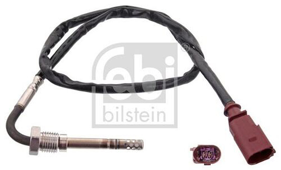 Febi 100807 Egzoz Sıcaklık Sensörü Dizel Partikül Filtre Ön T7 16-19 CAAA Caab 03L906088FF