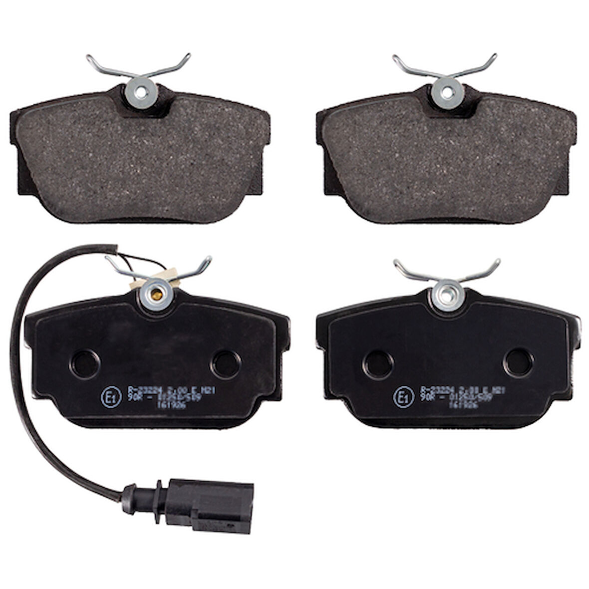 Febı 16412 Arka Fren Balatası Fıslı Transporter T4 Multıvan Caravelle 97>03