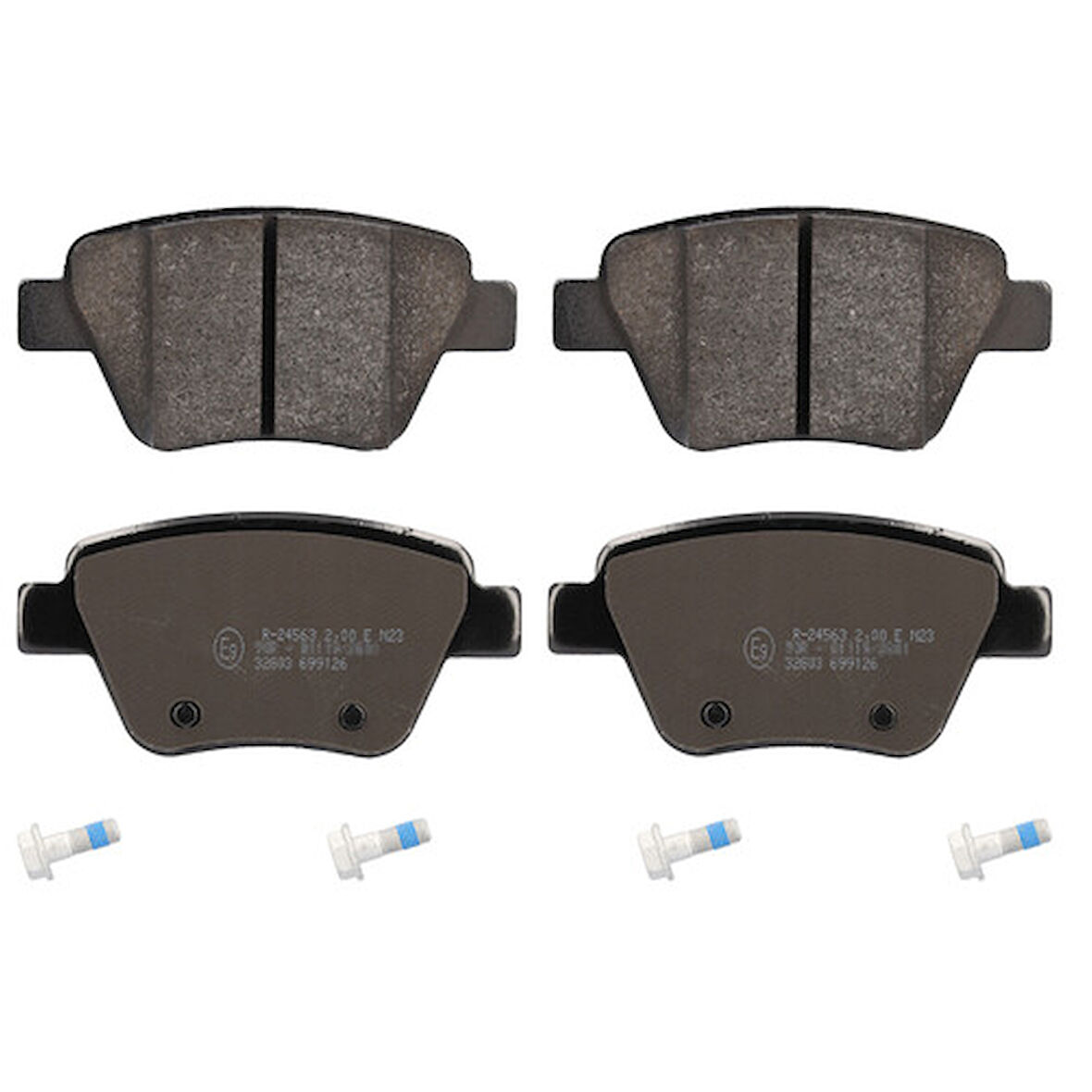 Febı 16797 Arka Fren Balatası Leon Caddy Octavıa 1.4Tsı 1.6 1.8Tsı 1.9Tdı 2.0 09 04>