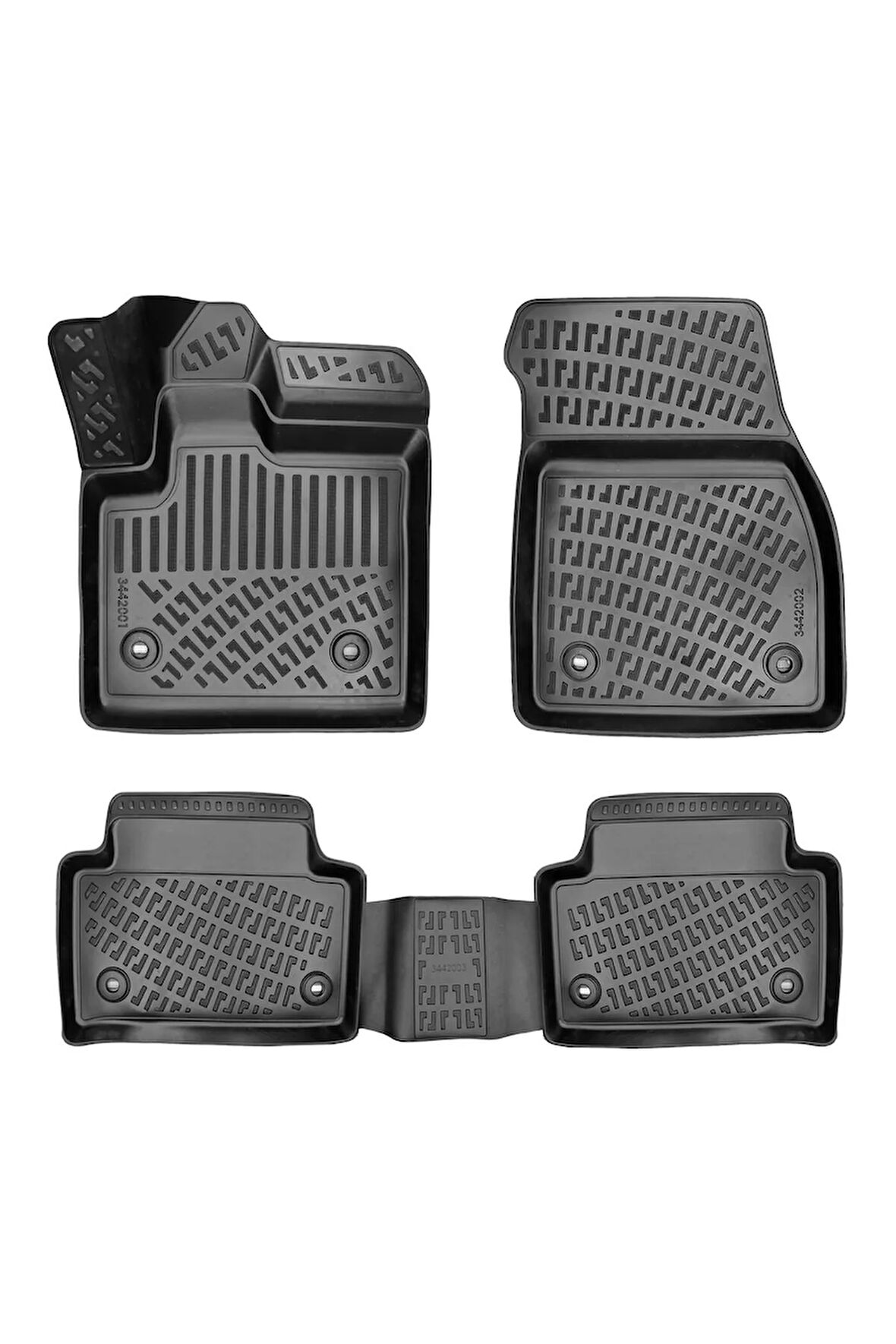 Land Rover Range Rover Evoque 2022 Araca Özel Tasarım 3D Havuzlu Paspas