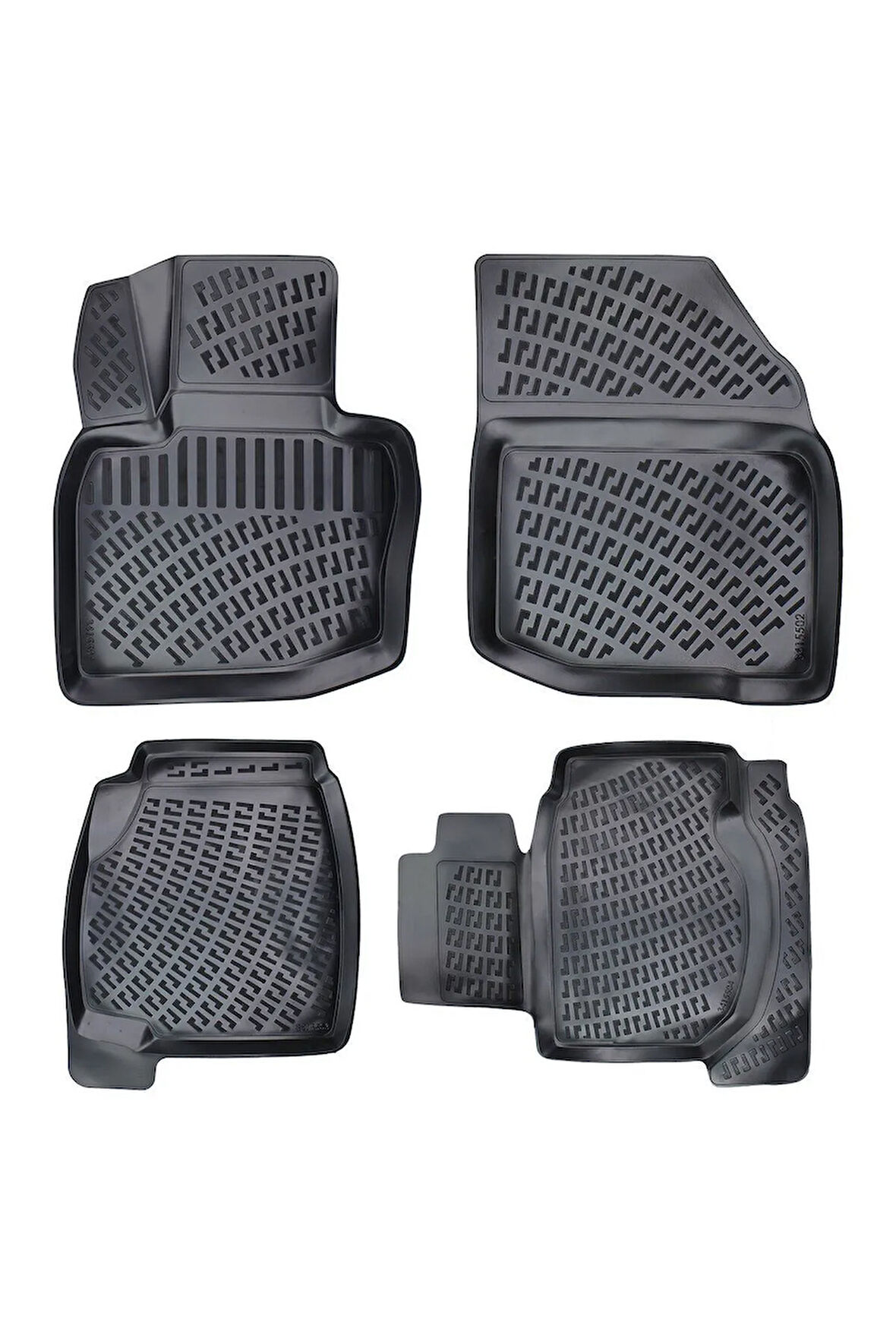 Honda Civic HB 2010 Araca Özel Tasarım 3D Havuzlu Paspas