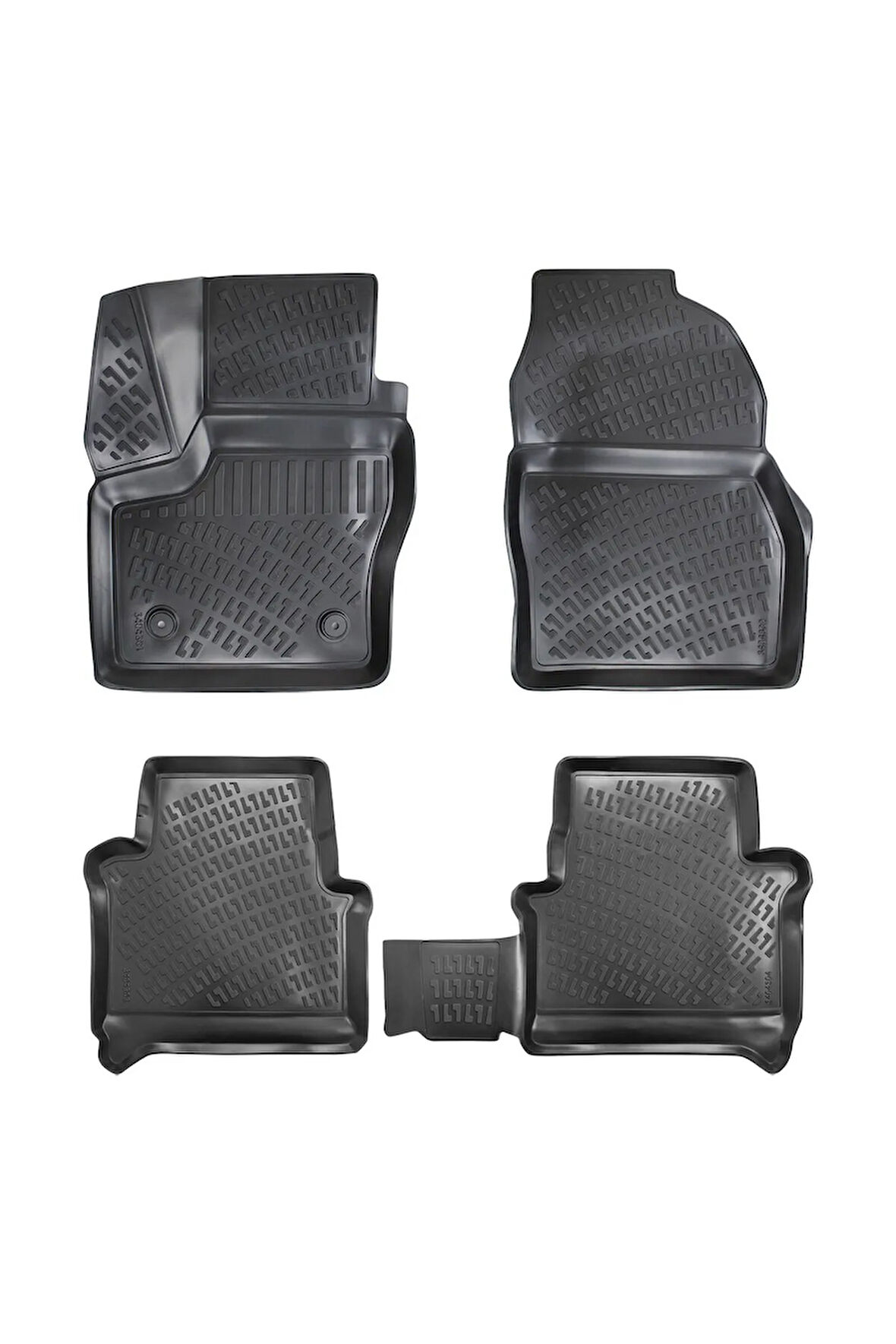 Ford Connect 2022 Araca Özel Tasarım 3D Havuzlu Paspas