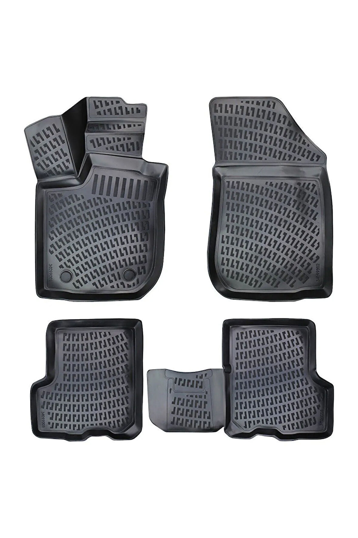 Dacia Logan 1 MCV 2004 Araca Özel Tasarım 3D Havuzlu Paspas