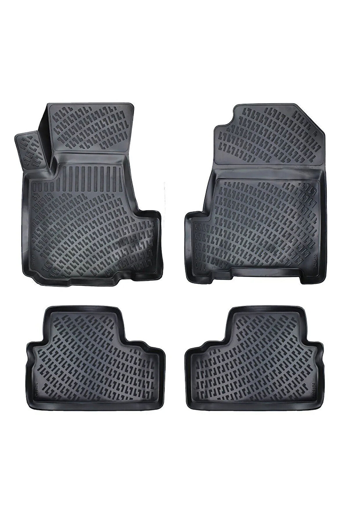 Honda CR-V 2007 Araca Özel Tasarım 3D Havuzlu Paspas