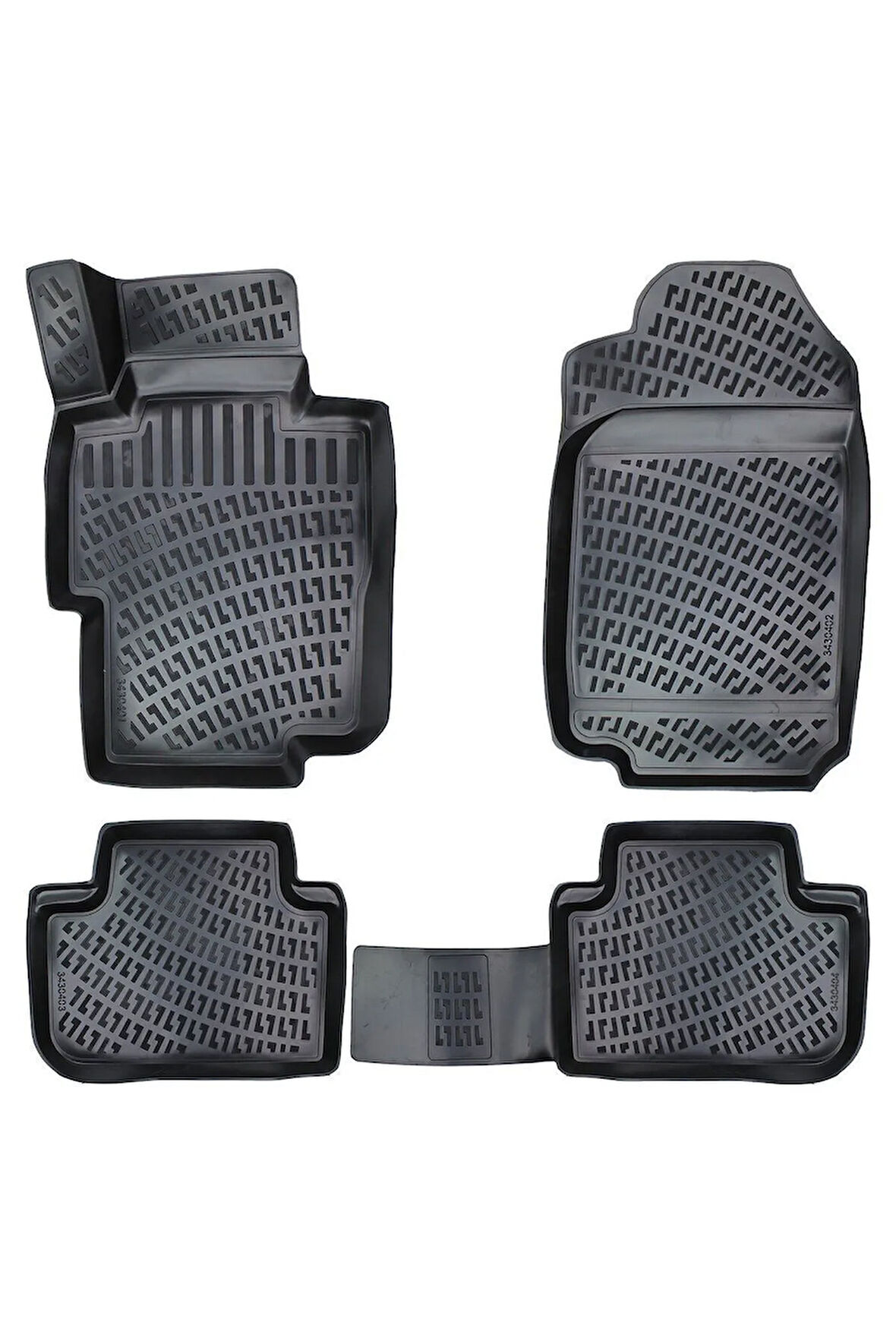 Honda Accord 2006 Araca Özel Tasarım 3D Havuzlu Paspas