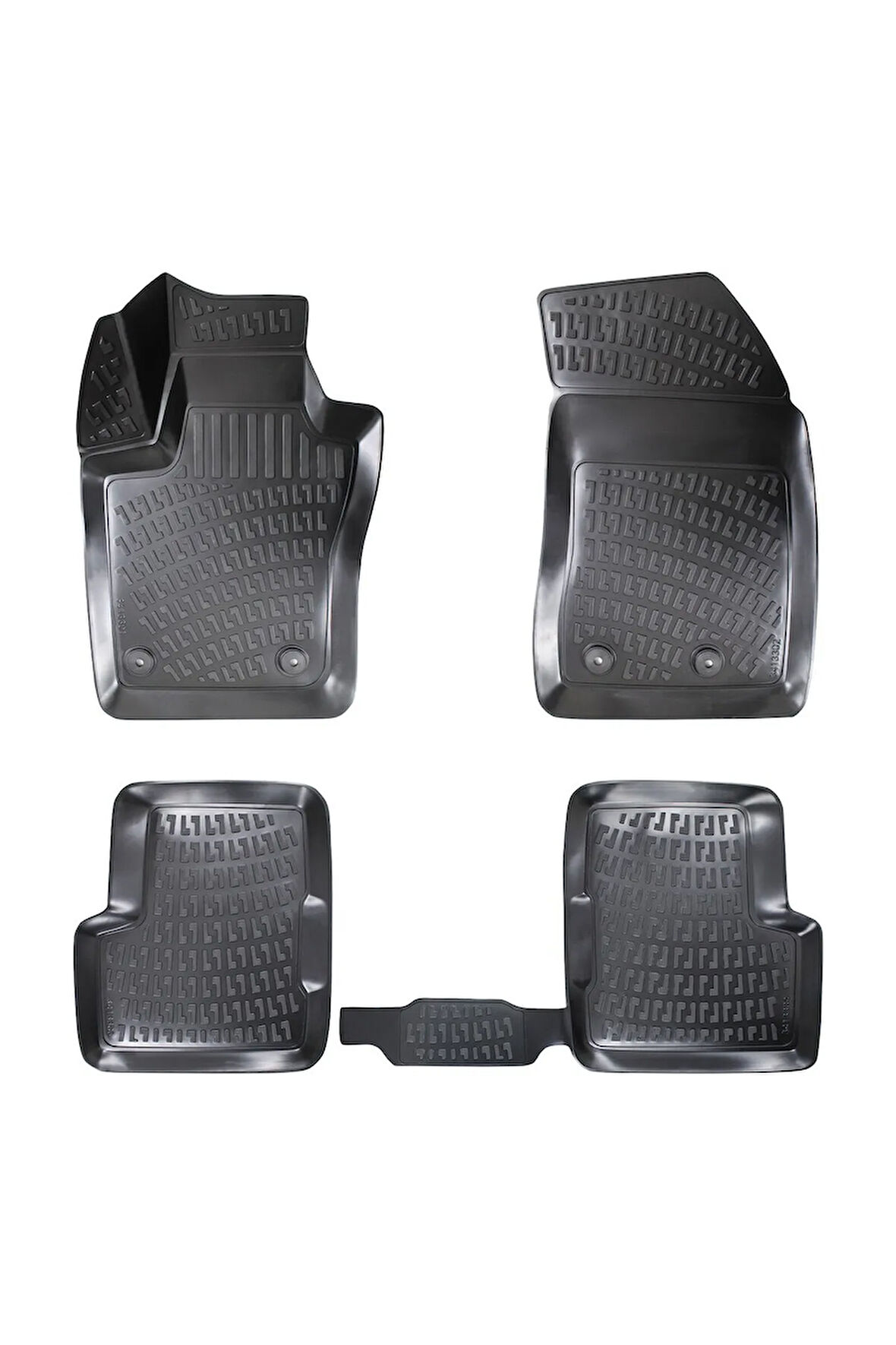 Jeep Renegade 2020 Araca Özel Tasarım 3D Havuzlu Paspas