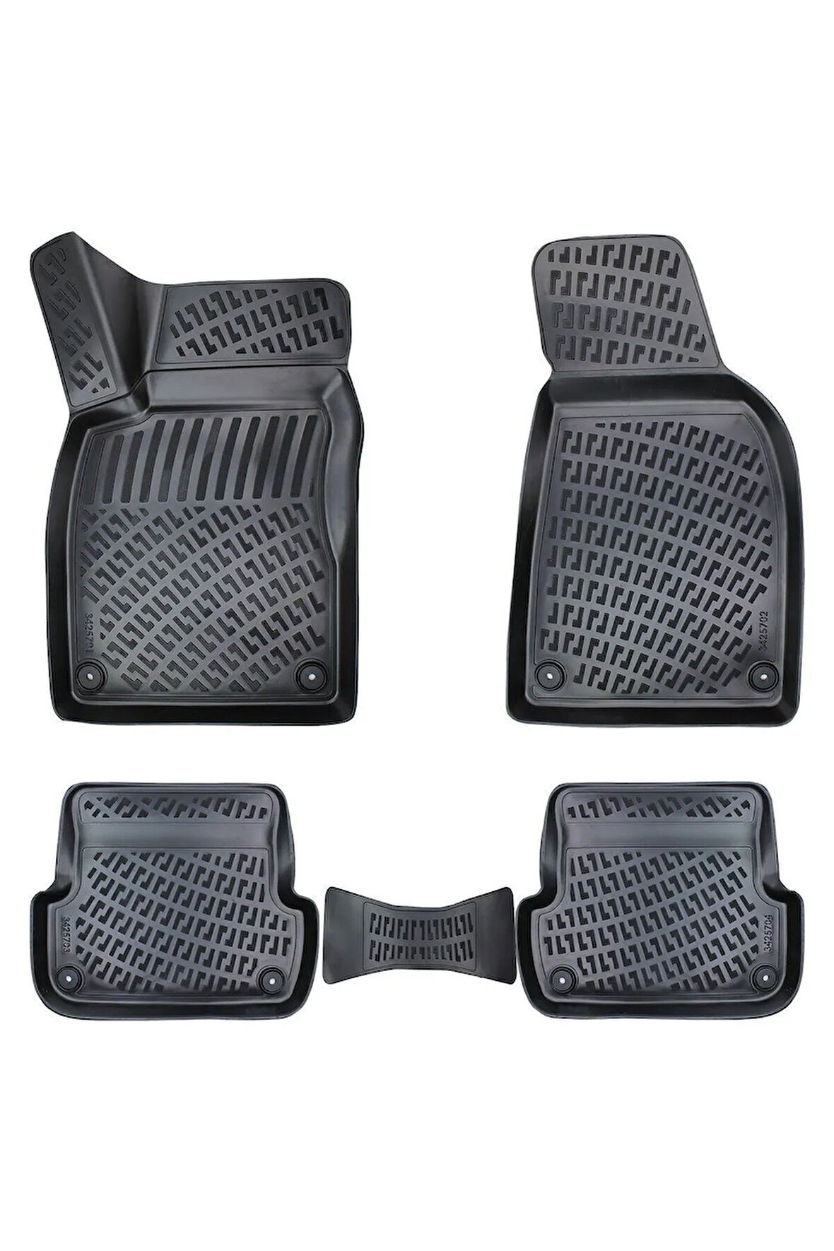 Audi A4 B6 2001 Araca Özel Tasarım 3D Havuzlu Paspas