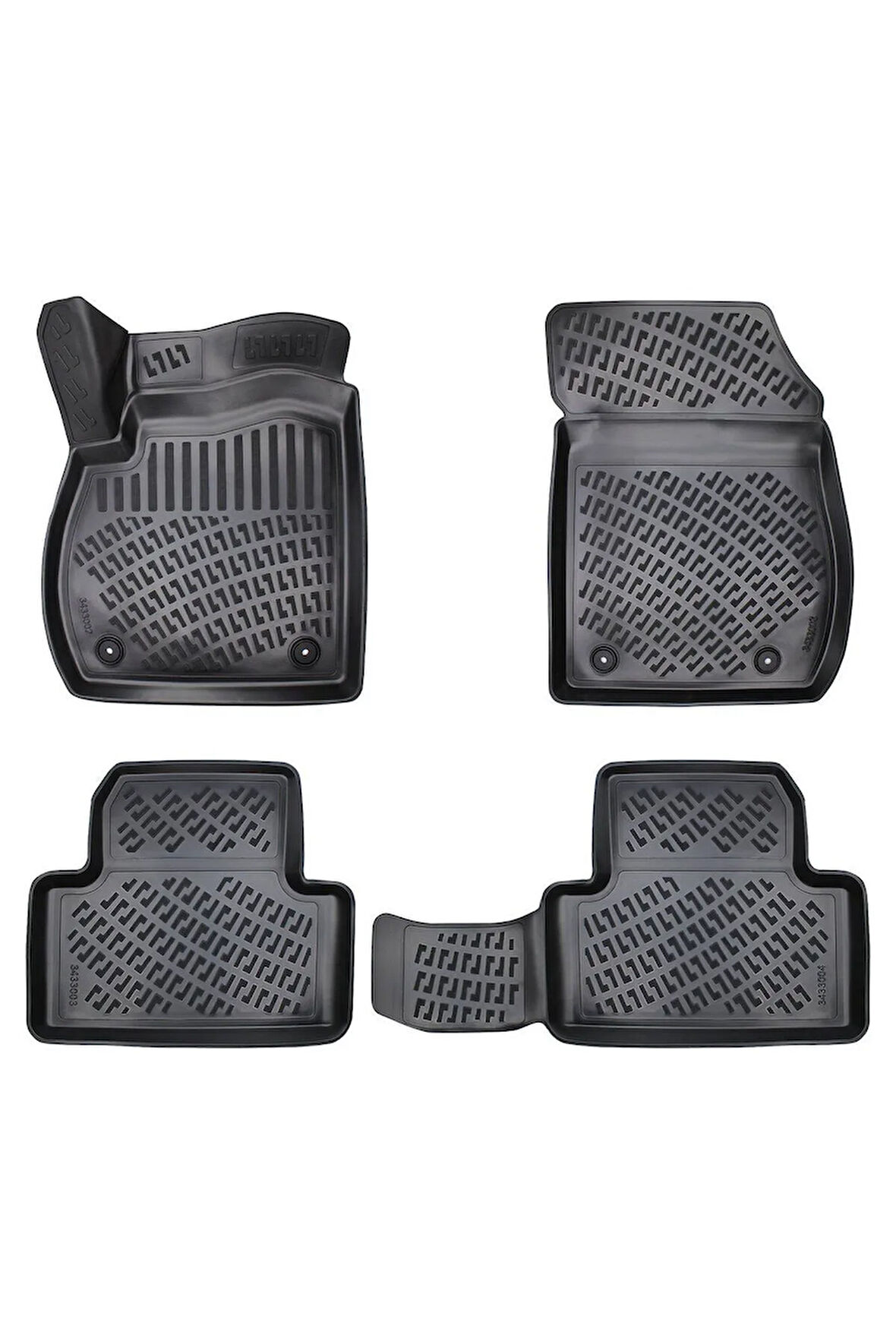 Opel Zafira C 2013 Araca Özel Tasarım 3D Havuzlu Paspas