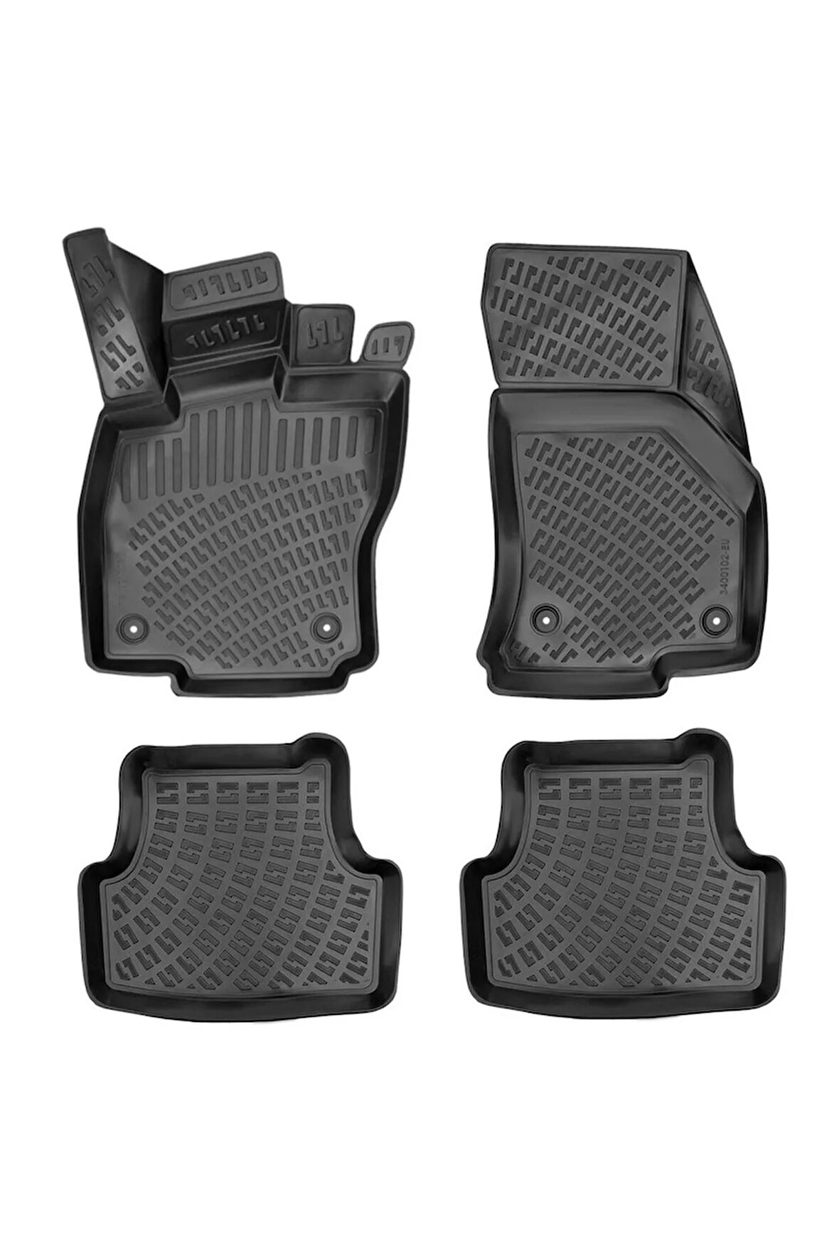 Bmw i4 eDrive 40/M50  2021 Sonrası 3D ARACA ÖZEL HAVUZLU PASPAS