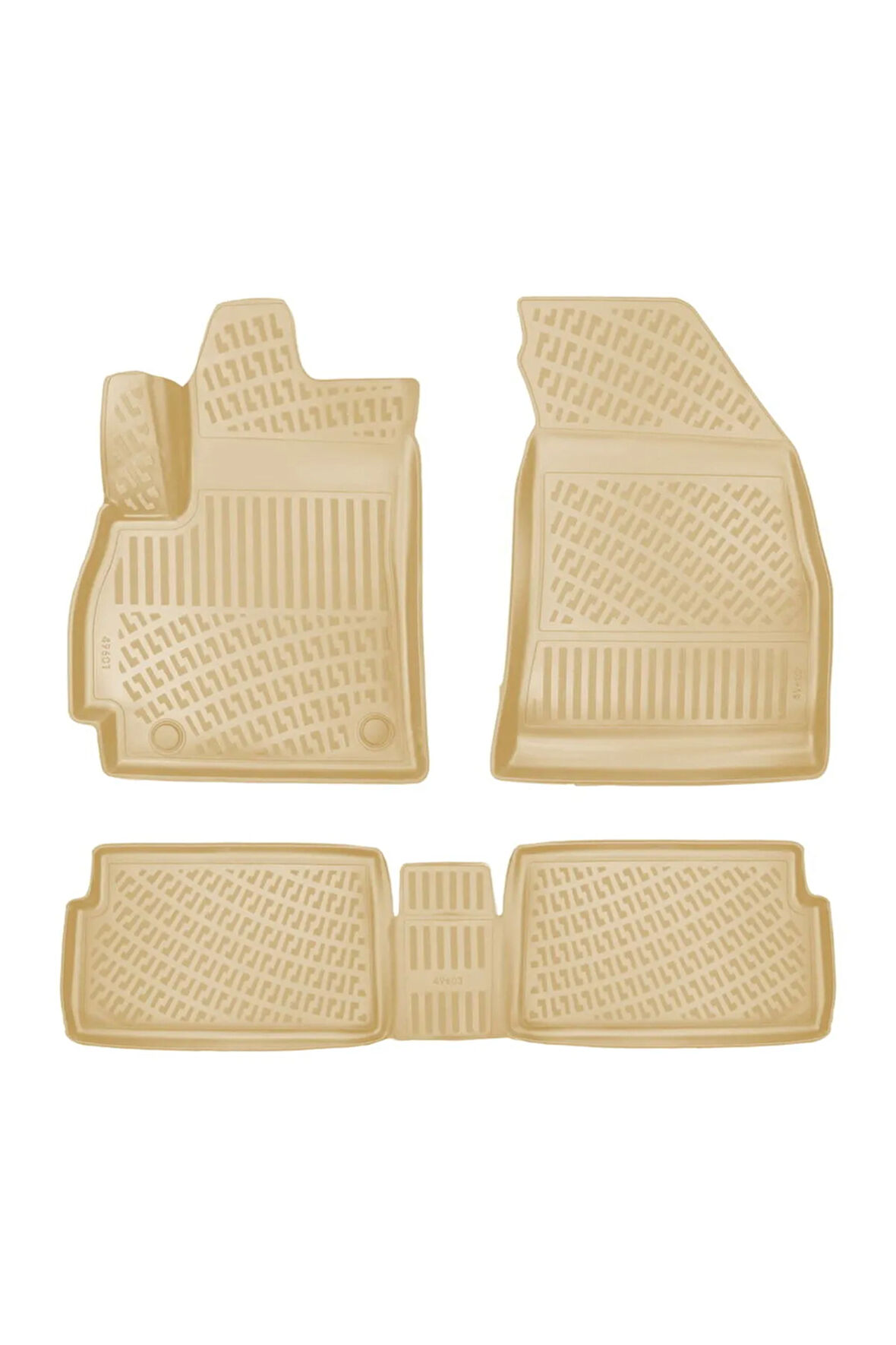 Chery Omoda 5 2022 Sonrası 3D BEJ RENK HAVUZLU PASPAS