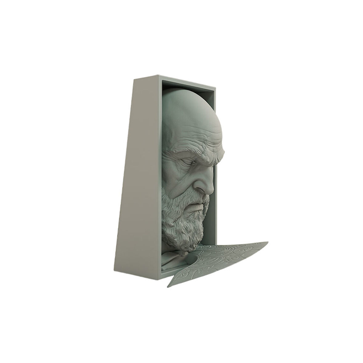 Kratos Kitaplık Dekoru