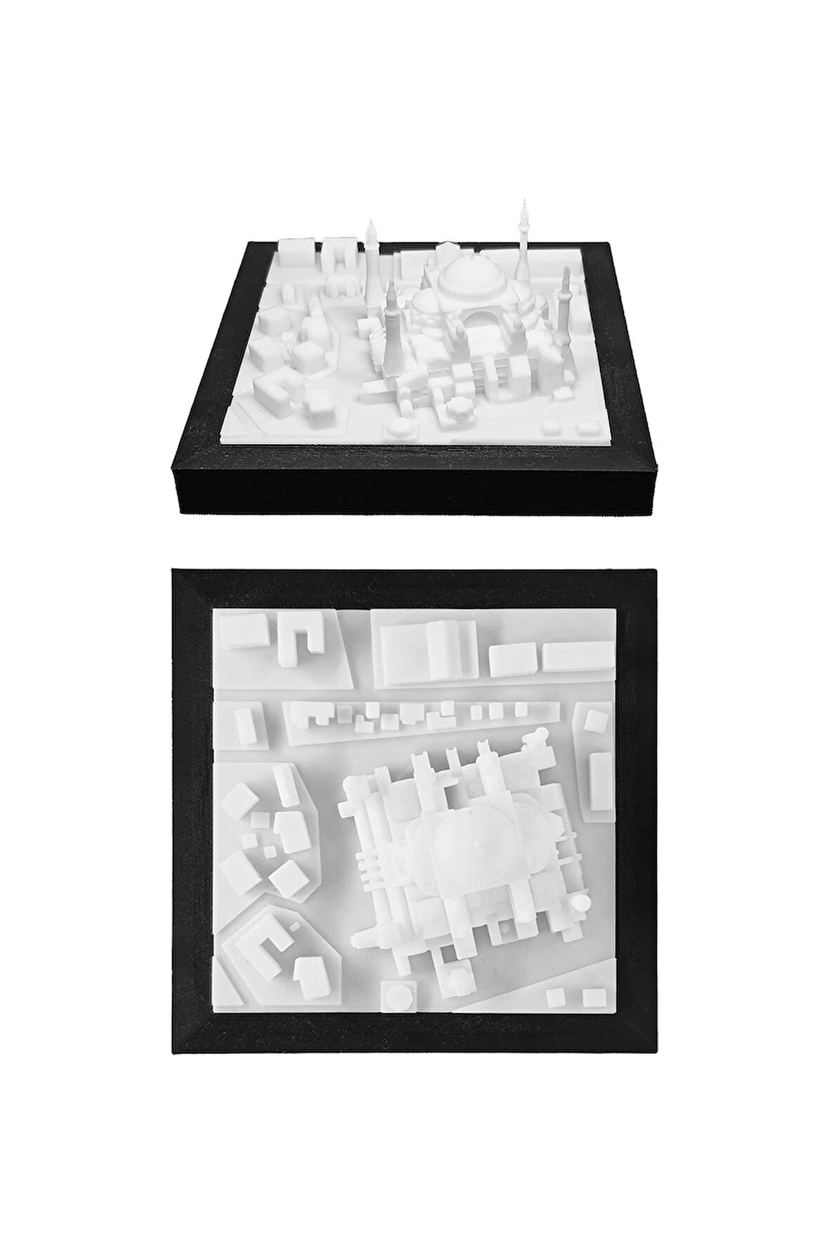 Türkiye İstanbul Ayasofya Camii Minyatür Duvar ve Masa Dekorasyonu Üç Boyutlu Mini Tablo