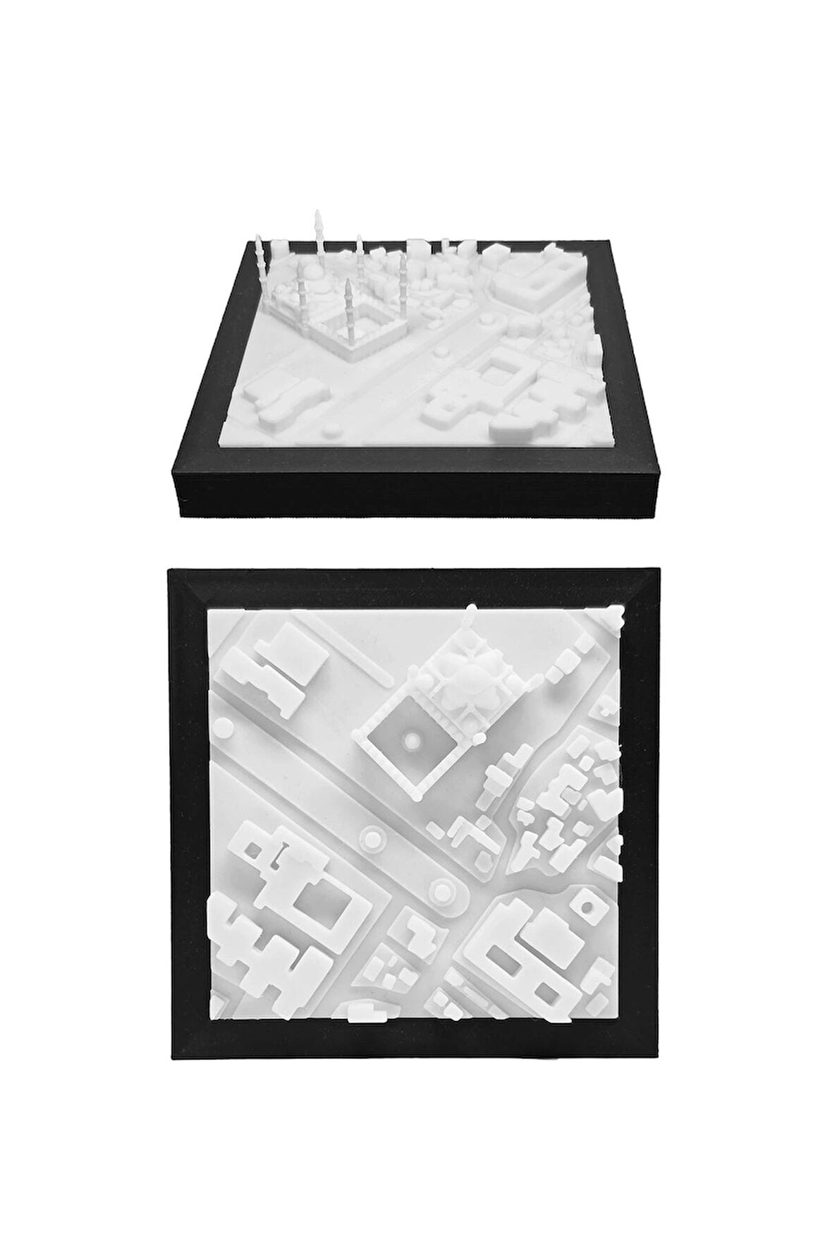 Türkiye Istanbul Sultanahmet Camii Minyatür Duvar ve Masa Dekorasyonu Üç Boyutlu Mini Tablo