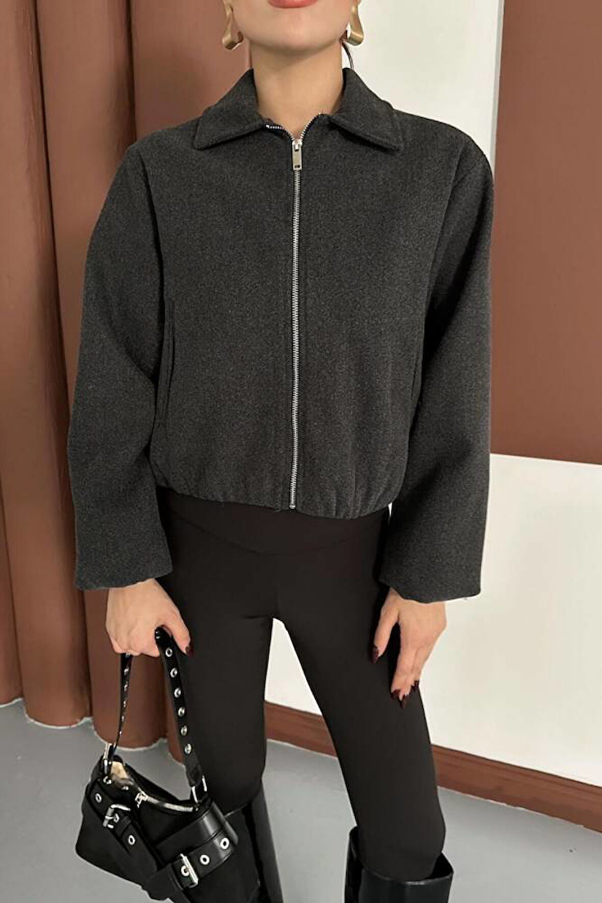 BOMBER KISA KAŞE SOFT CEKET