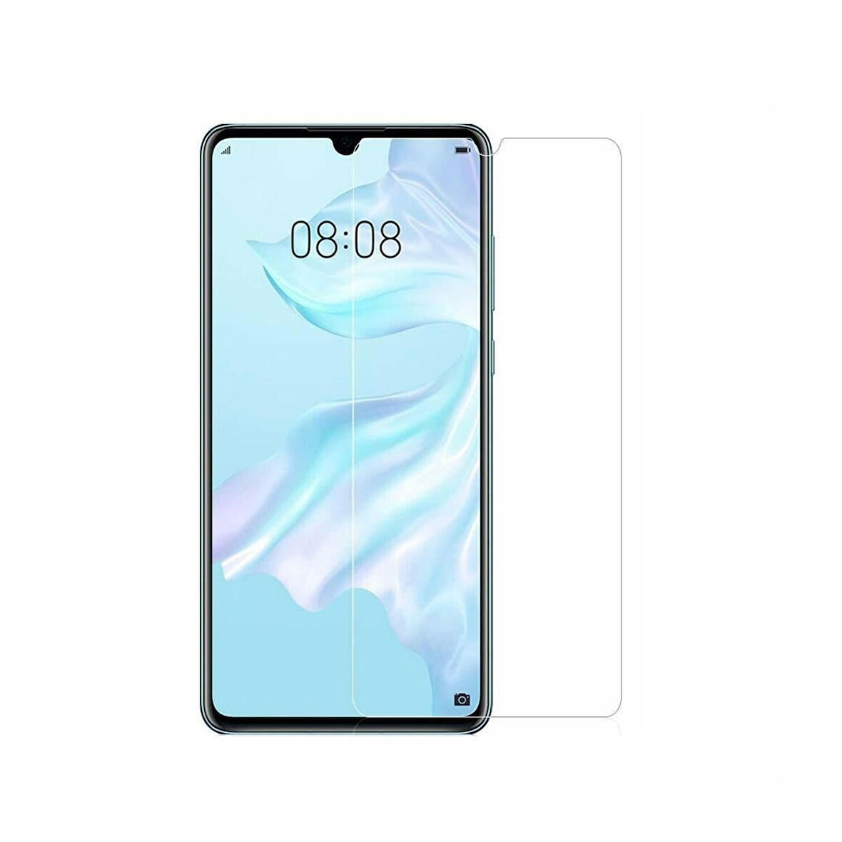 Forzacase Huawei P30 Lite ile uyumlu Temperli Kırılmaz Cam Ekran Koruyucu - FC002