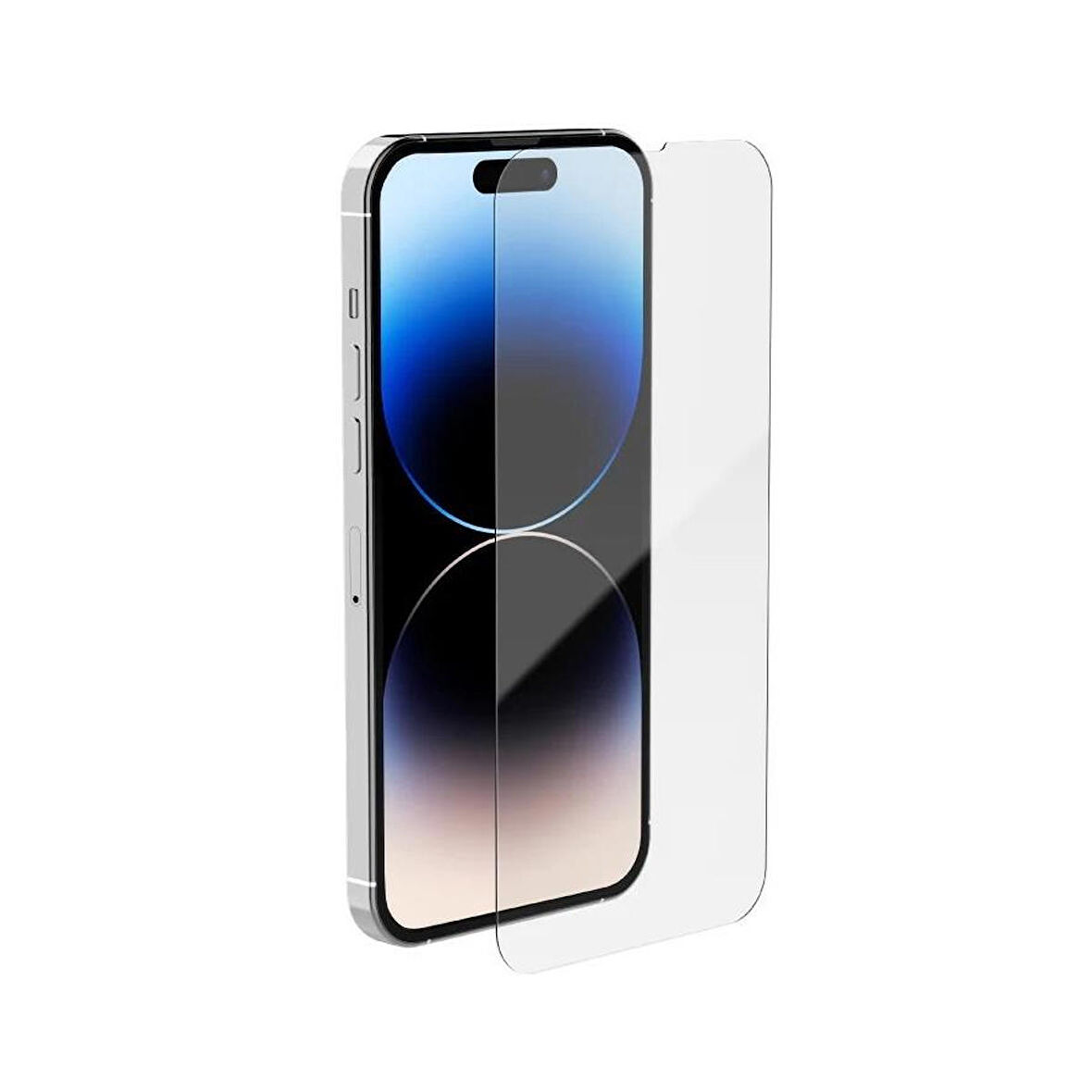 Forzacase iPhone 15 Plus ile uyumlu Temperli Kırılmaz Cam Ekran Koruyucu - FC002