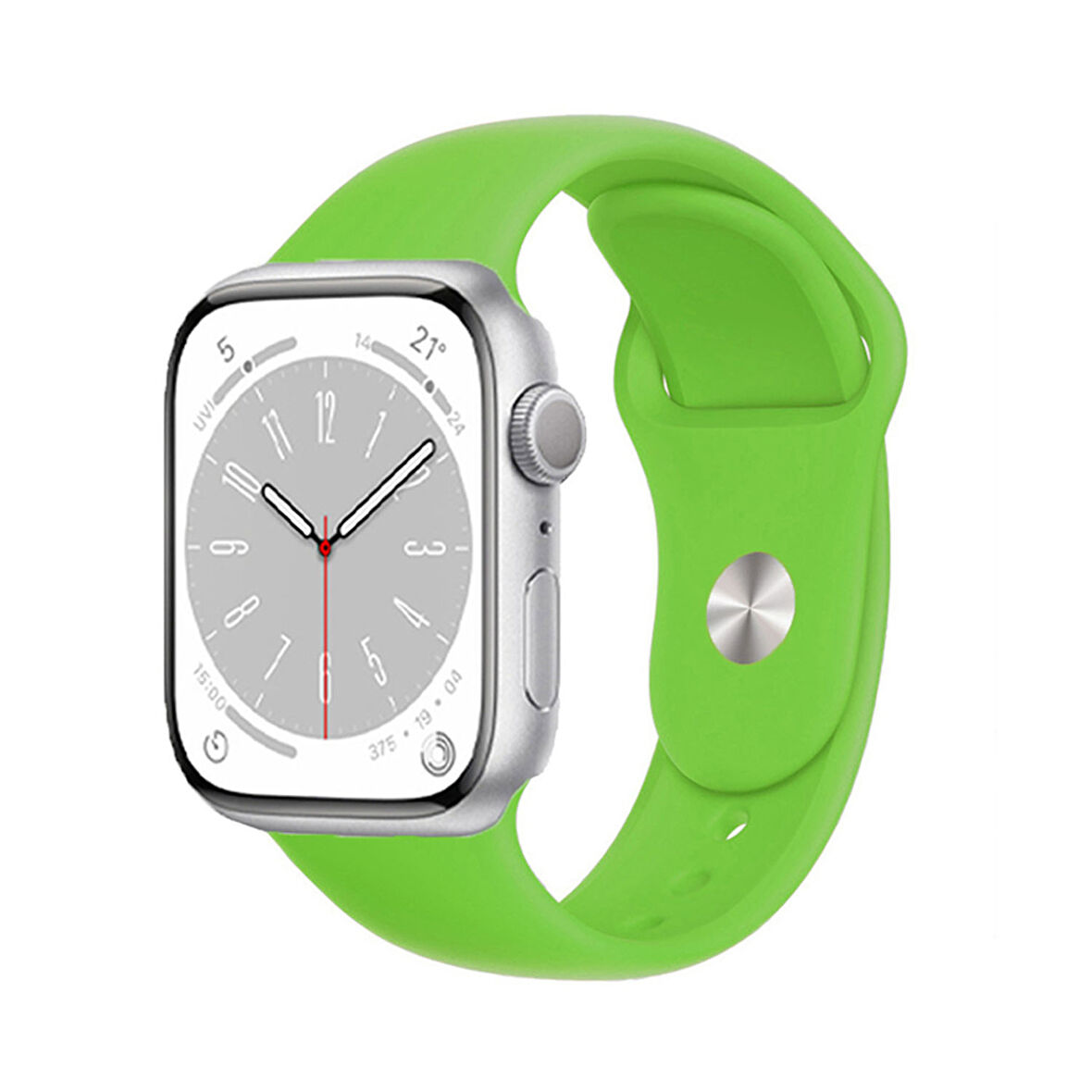 Forzacase Apple Watch 10 42mm ile uyumlu Silikon Kordon Kayış - FC004