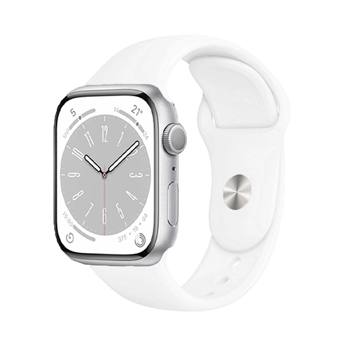 Forzacase Apple Watch SE 3 40mm ile Uyumlu Silikon Kordon Kayış - FC004