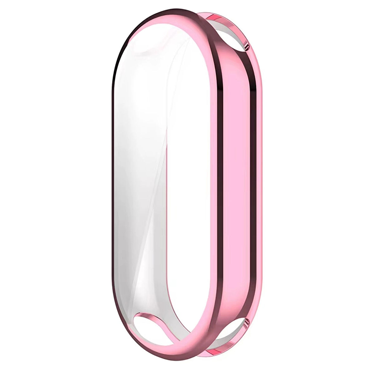 Forzacase Xiaomi Smart Band 10 ile uyumlu Önü Kapalı Ekran Korumalı Silikon Kılıf - FC010