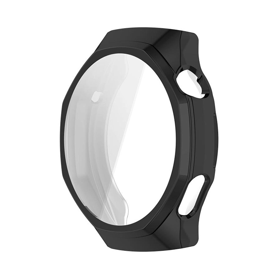 Forzacase Huawei Watch GT6 Pro 46mm ile uyumlu Önü Kapalı Ekran Korumalı Silikon Kılıf - FC010