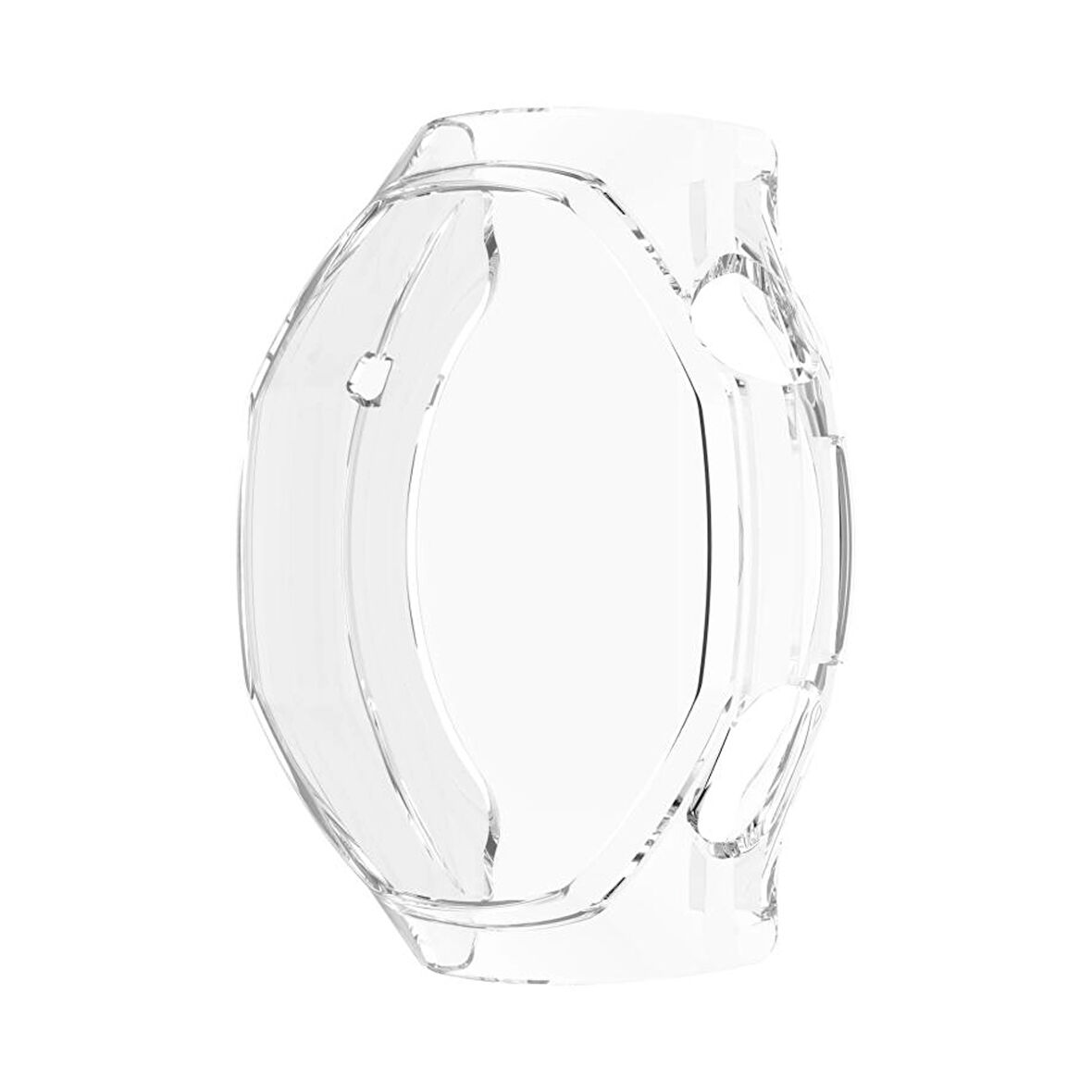 Forzacase Huawei Watch GT6 Pro 46mm ile uyumlu Önü Kapalı Ekran Korumalı Silikon Kılıf - FC010