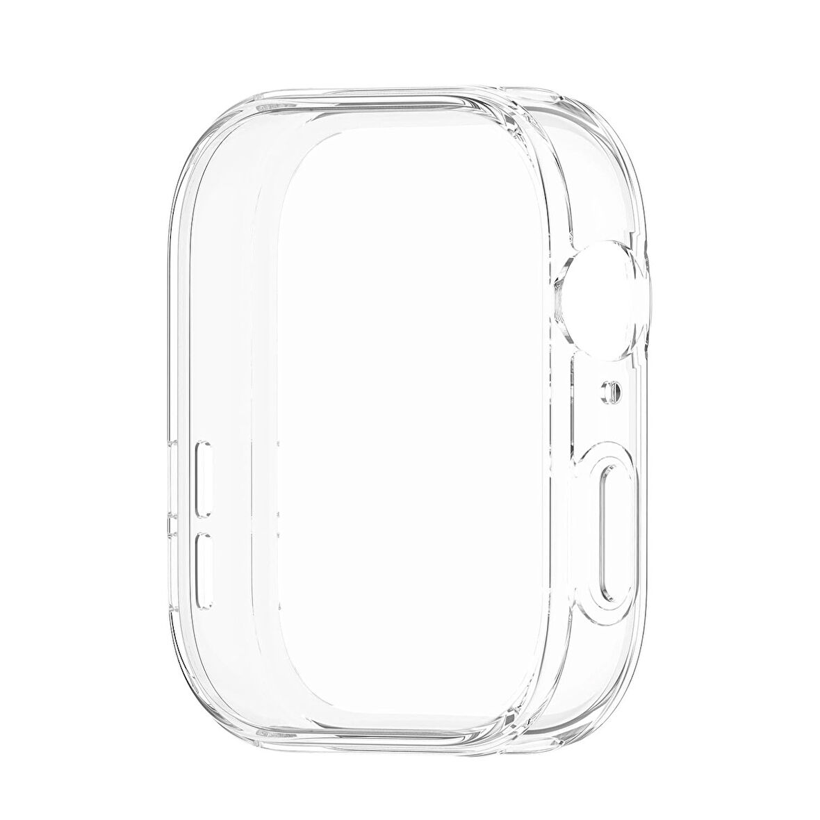 Forzacase Huawei Watch Fit 4 ile uyumlu Önü Kapalı Ekran Korumalı Silikon Kılıf - FC010