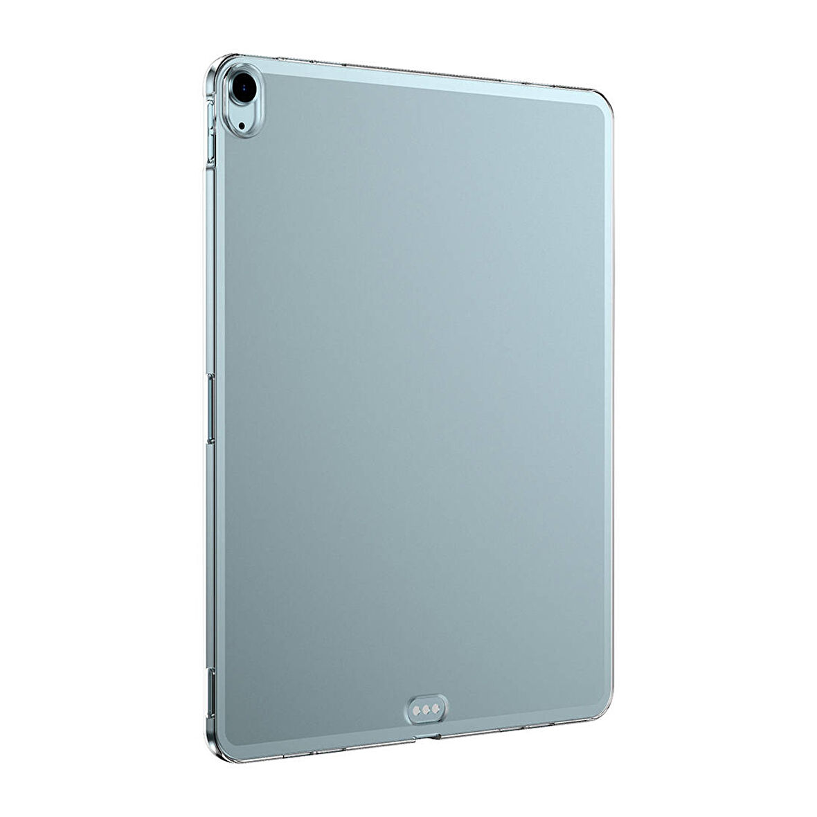 Forzacase iPad Air 13 2025 ile Uyumlu Silikon Kılıf Şeffaf - FC013