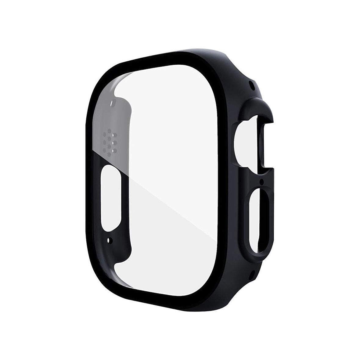 Forzacase Apple Watch 49mm Uyumlu Önü Kapalı Ekran Korumalı Sert Rubber Kılıf - FC015