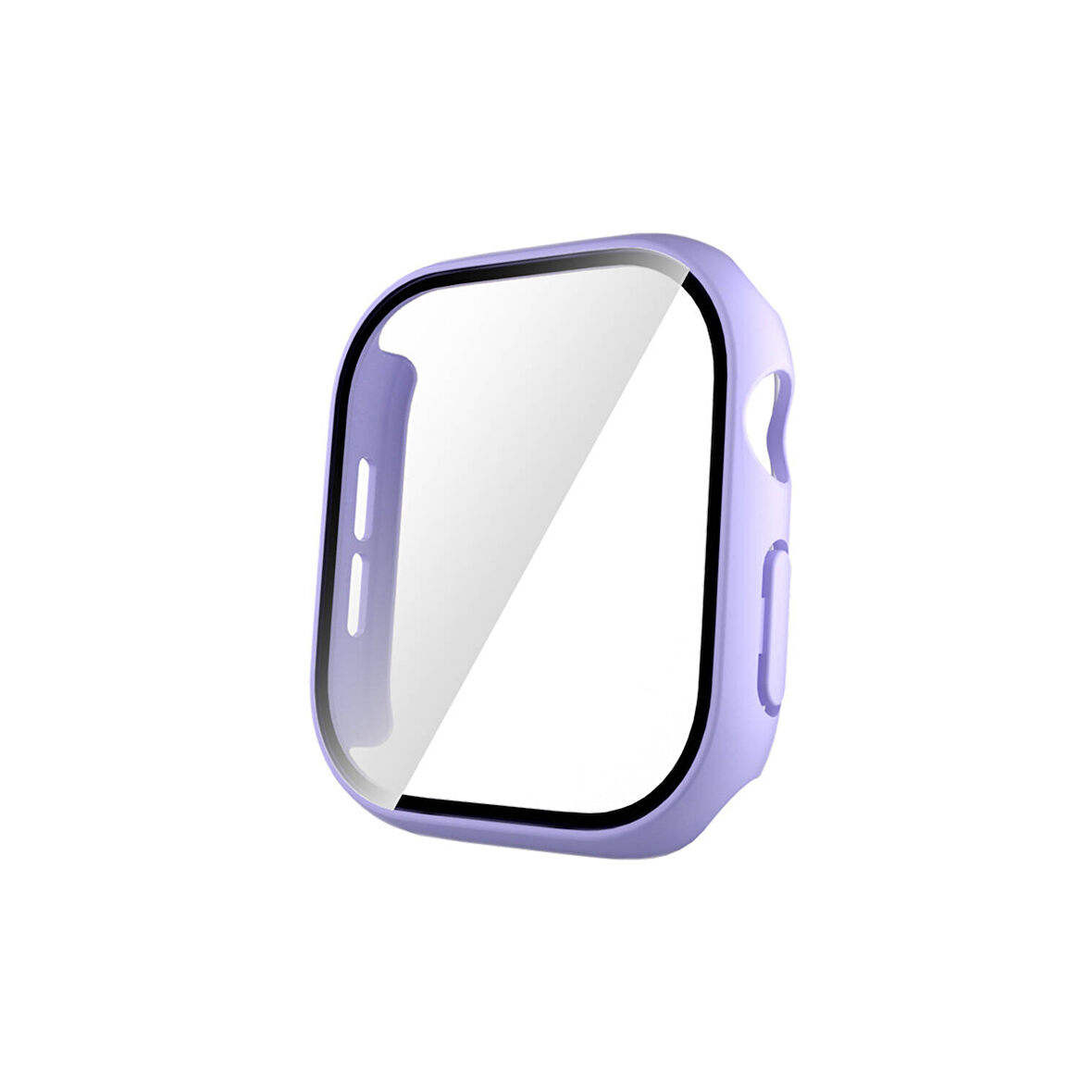 Forzacase Apple Watch 10 42mm Önü Kapalı Ekran Korumalı Sert Rubber Kılıf - FC015