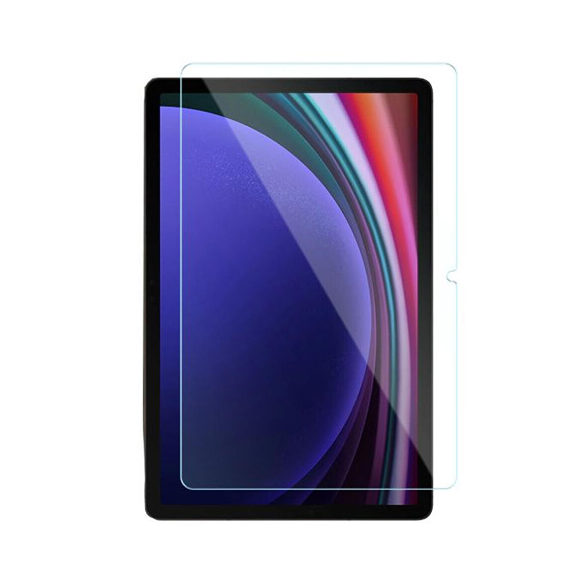 Forzacase Samsung Galaxy Tab S9 / S9 FE Temperli Kırılmaz Cam Ekran Koruyucu - FC021