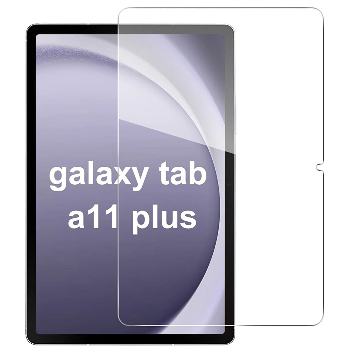 Forzacase Samsung Galaxy Tab A11 Plus 11 inç uyumlu Temperli Kırılmaz Cam Ekran Koruyucu FC021