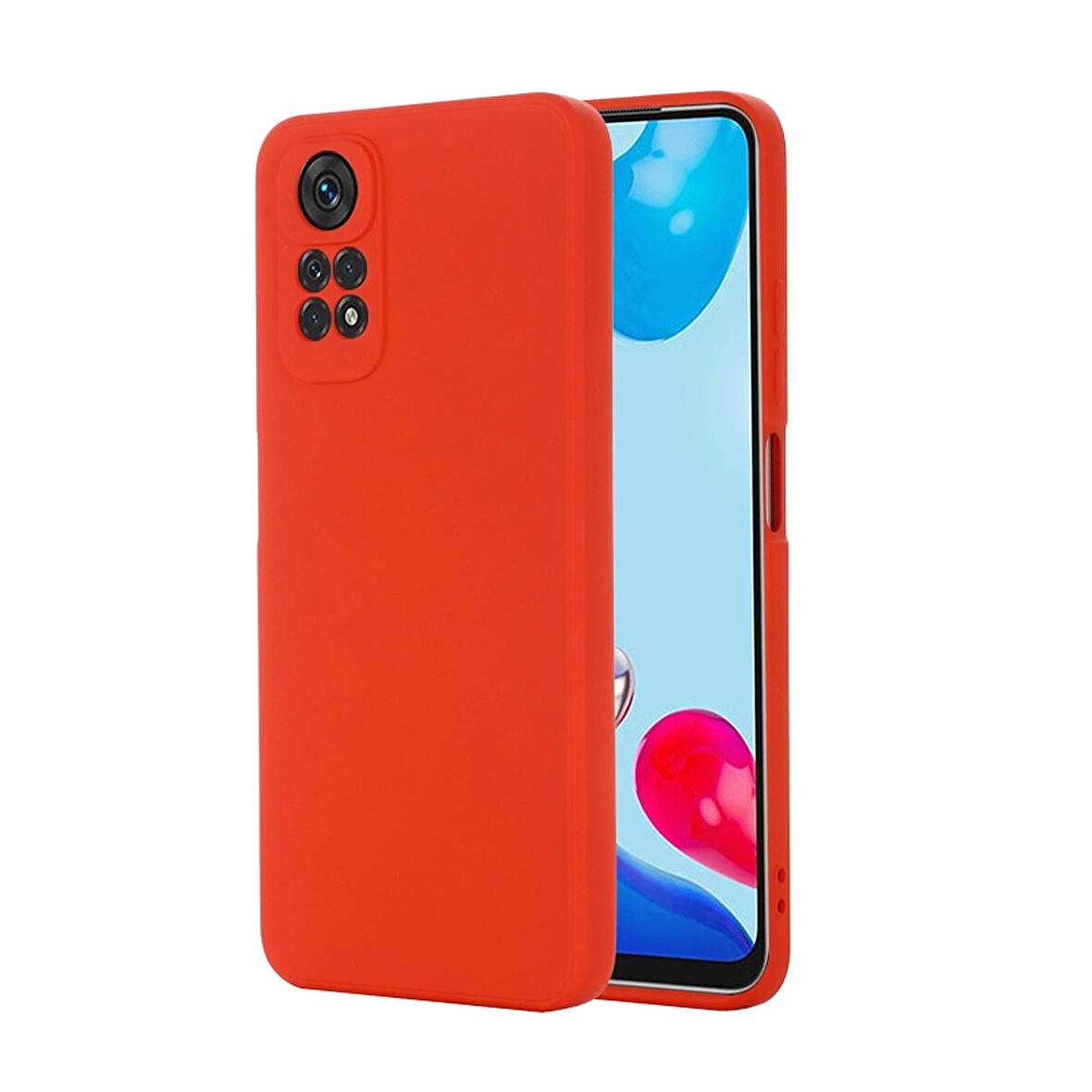 Forzacase Xiaomi Redmi Note 12 Pro 4G uyumlu Liquid Serisi İçi Kadife Lansman Silikon Kılıf